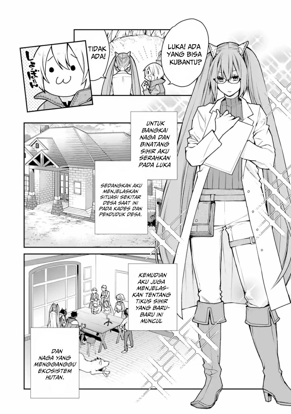 Saikyou no Madoshi. Hisa ni Ya wo Ukete Shimatta no de Inaka no Eihei ni Naru Chapter 29.2 - halaman 16