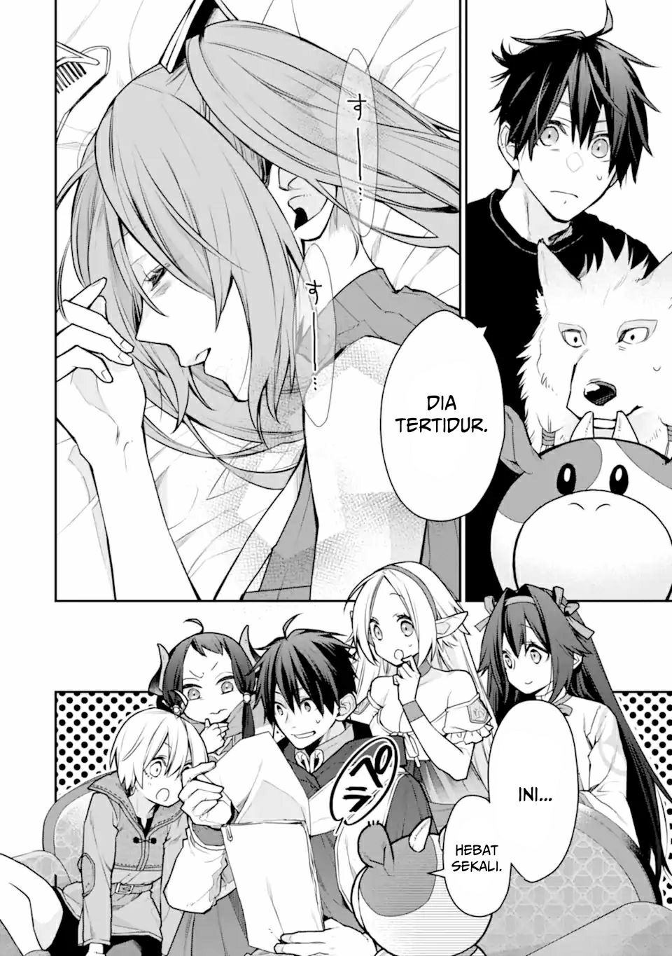 Saikyou no Madoshi. Hisa ni Ya wo Ukete Shimatta no de Inaka no Eihei ni Naru Chapter 29.2 - halaman 22