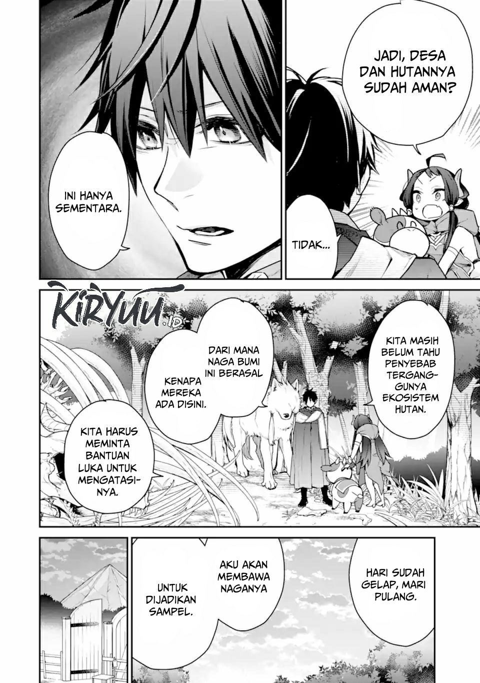 Saikyou no Madoshi. Hisa ni Ya wo Ukete Shimatta no de Inaka no Eihei ni Naru Chapter 29.2 - halaman 36
