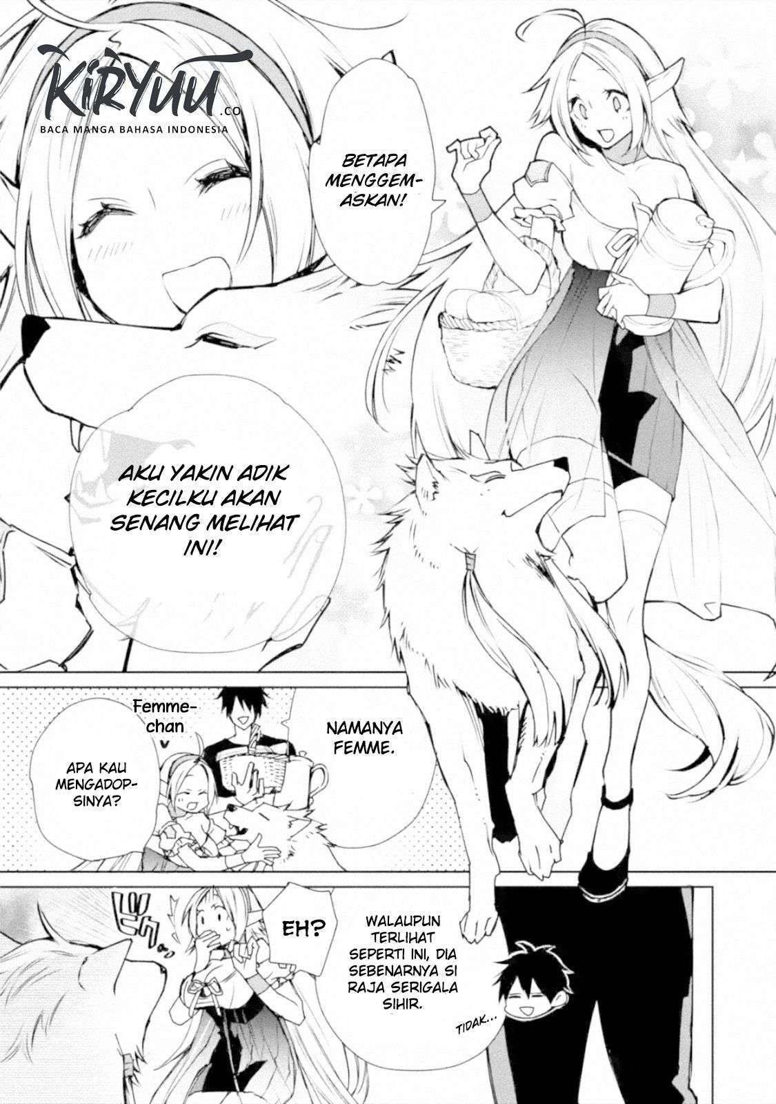 Saikyou no Madoshi. Hisa ni Ya wo Ukete Shimatta no de Inaka no Eihei ni Naru Chapter 3 - halaman 11