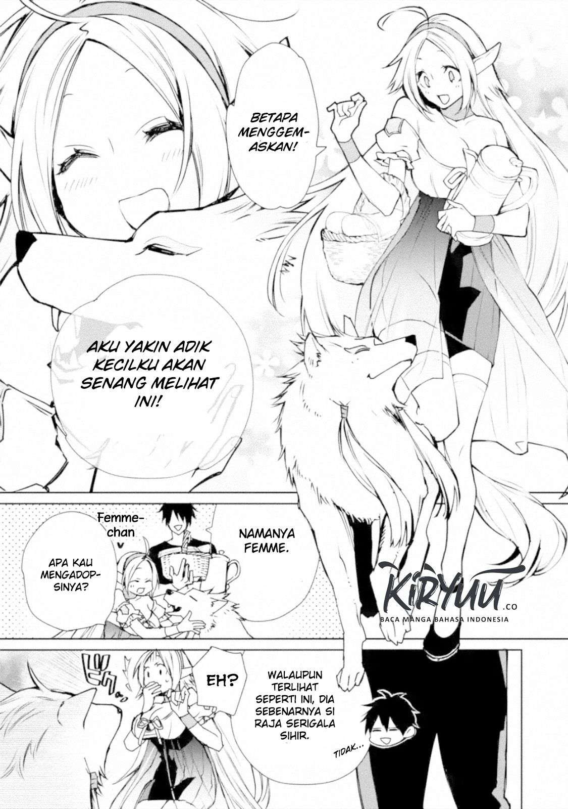 Saikyou no Madoshi. Hisa ni Ya wo Ukete Shimatta no de Inaka no Eihei ni Naru Chapter 3 - halaman 16