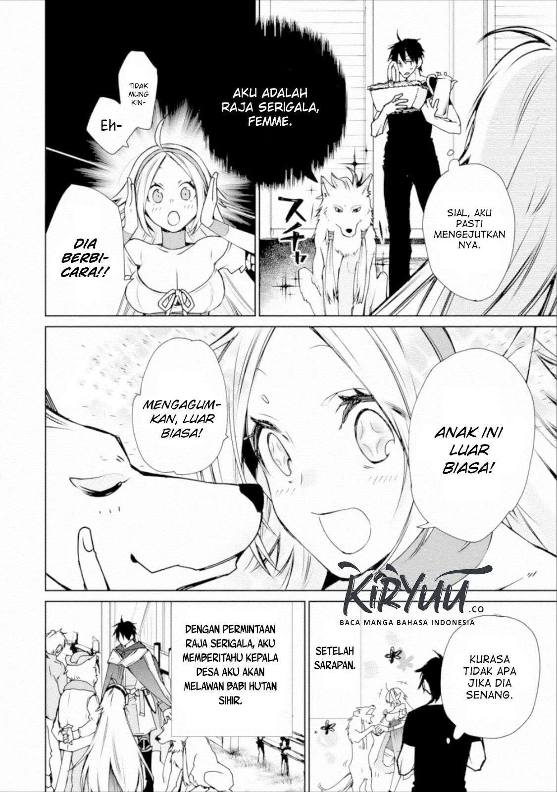 Saikyou no Madoshi. Hisa ni Ya wo Ukete Shimatta no de Inaka no Eihei ni Naru Chapter 3 - halaman 17