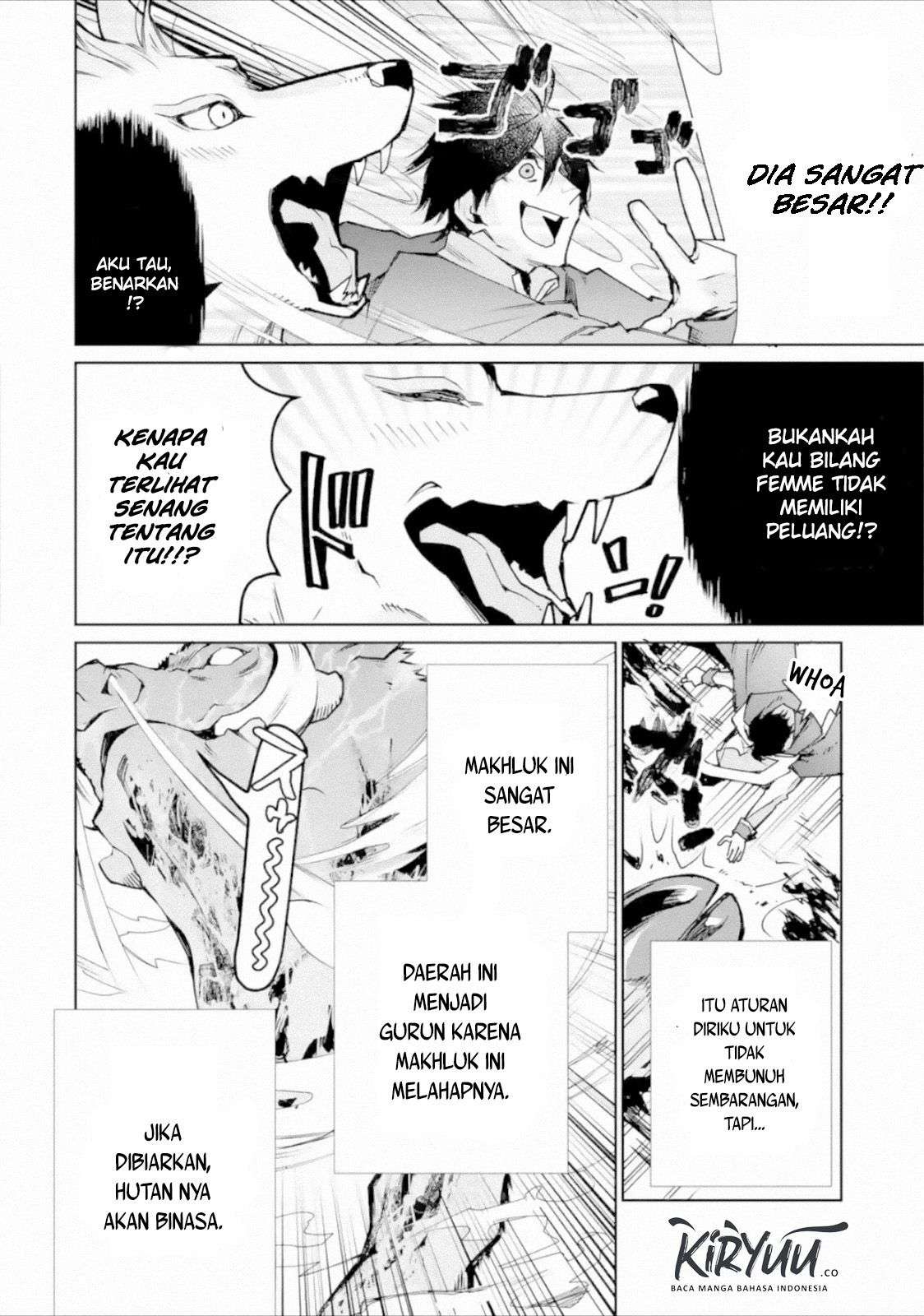 Saikyou no Madoshi. Hisa ni Ya wo Ukete Shimatta no de Inaka no Eihei ni Naru Chapter 3 - halaman 24