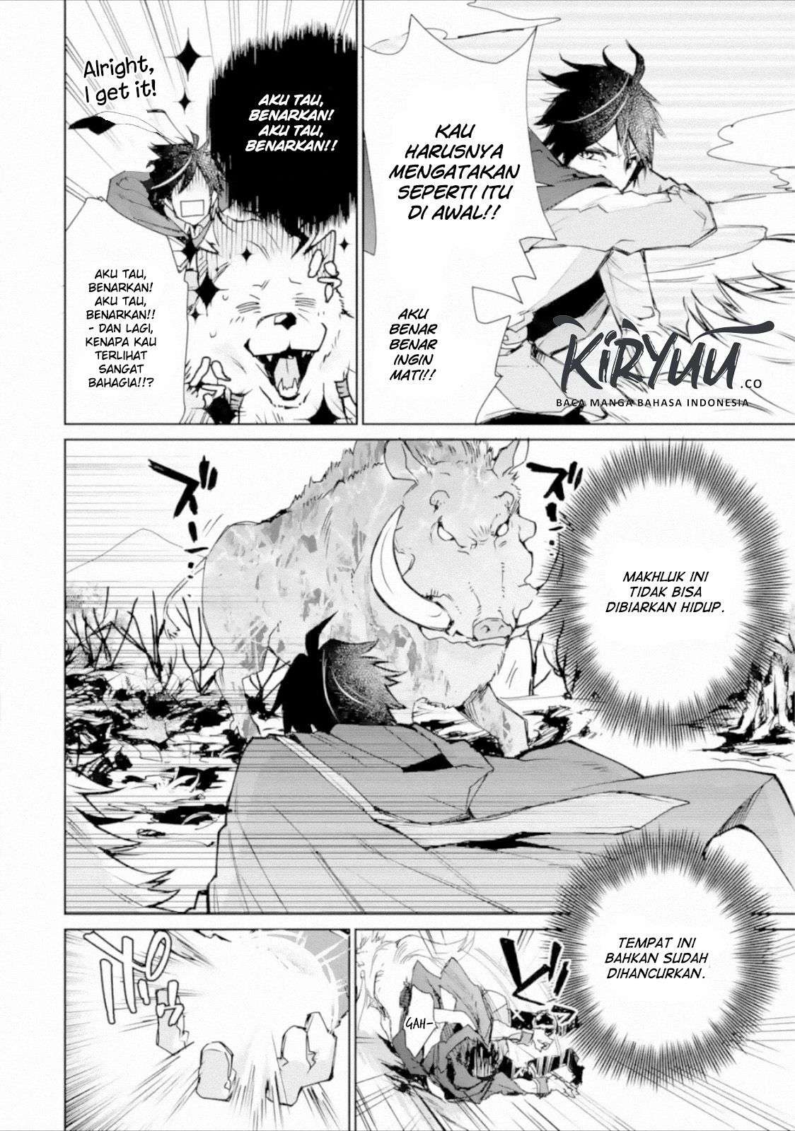 Saikyou no Madoshi. Hisa ni Ya wo Ukete Shimatta no de Inaka no Eihei ni Naru Chapter 3 - halaman 26