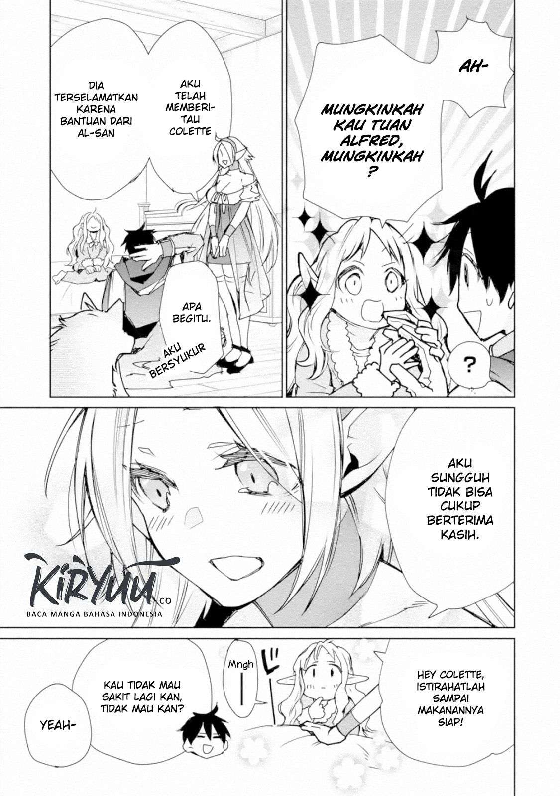 Saikyou no Madoshi. Hisa ni Ya wo Ukete Shimatta no de Inaka no Eihei ni Naru Chapter 3 - halaman 34