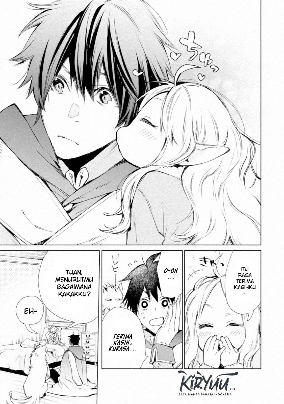 Saikyou no Madoshi. Hisa ni Ya wo Ukete Shimatta no de Inaka no Eihei ni Naru Chapter 3 - halaman 36
