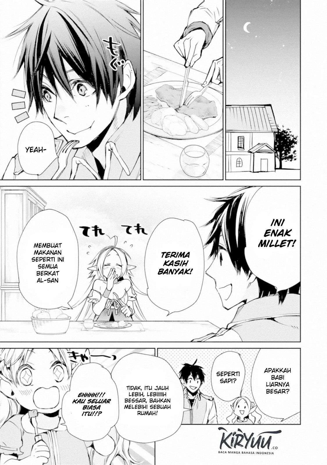 Saikyou no Madoshi. Hisa ni Ya wo Ukete Shimatta no de Inaka no Eihei ni Naru Chapter 3 - halaman 40