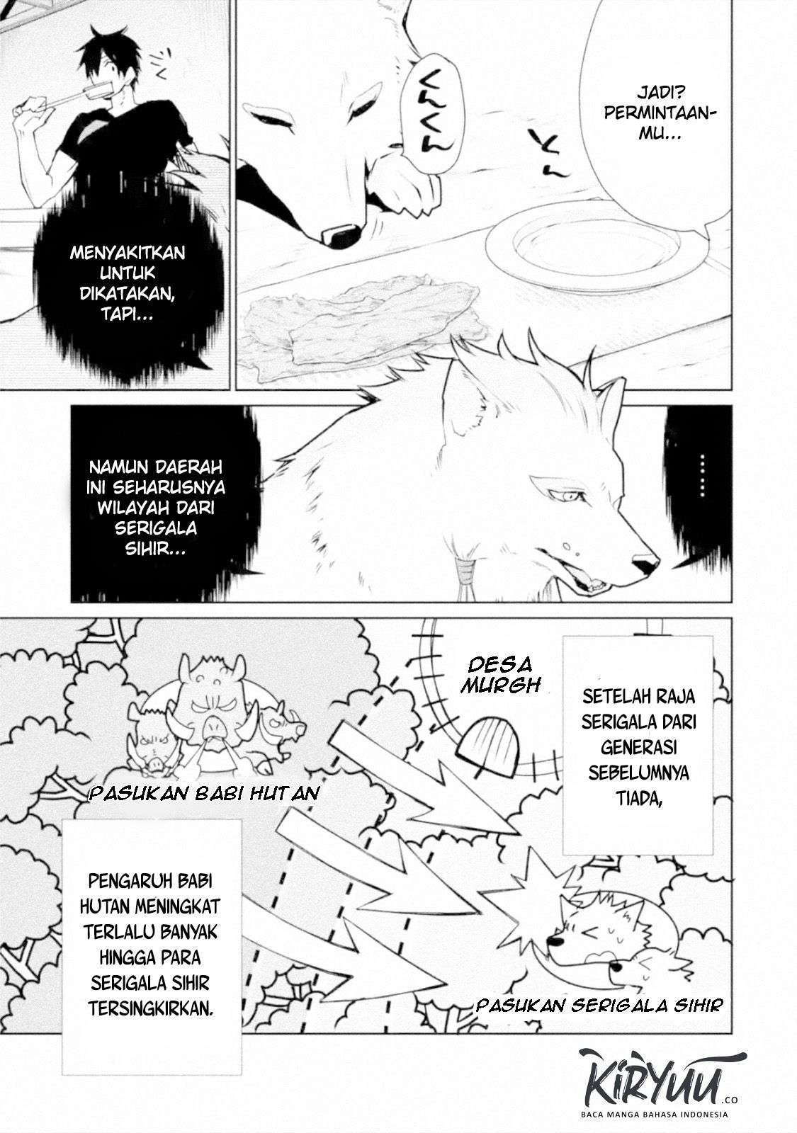 Saikyou no Madoshi. Hisa ni Ya wo Ukete Shimatta no de Inaka no Eihei ni Naru Chapter 3 - halaman 8