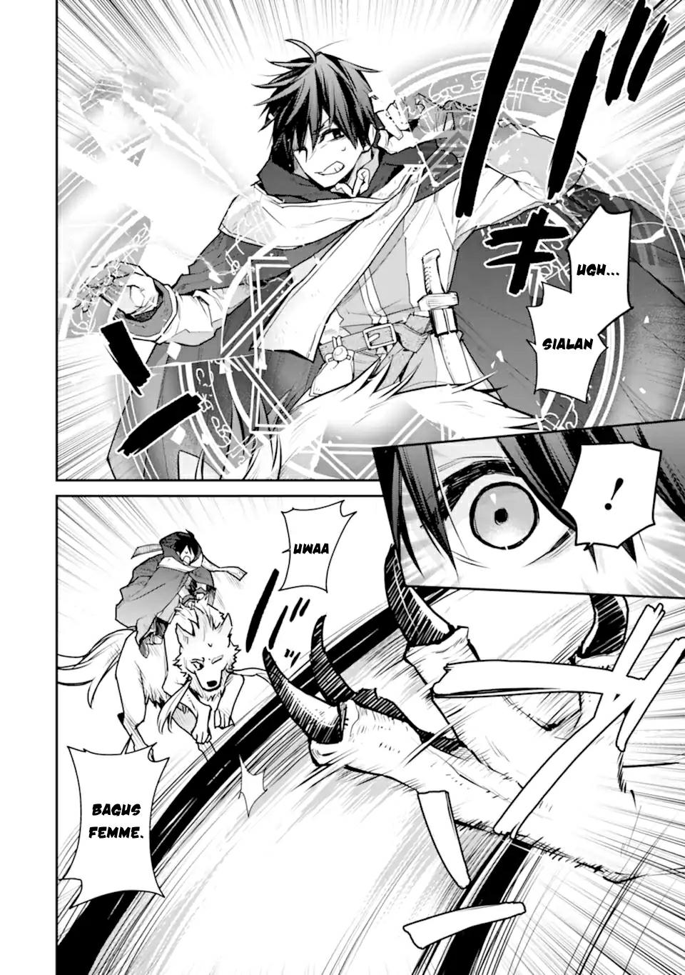 Saikyou no Madoshi. Hisa ni Ya wo Ukete Shimatta no de Inaka no Eihei ni Naru Chapter 30 - halaman 35