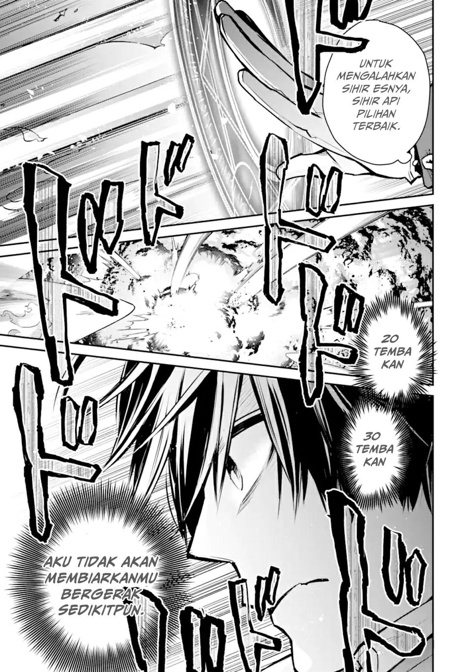Saikyou no Madoshi. Hisa ni Ya wo Ukete Shimatta no de Inaka no Eihei ni Naru Chapter 30 - halaman 44