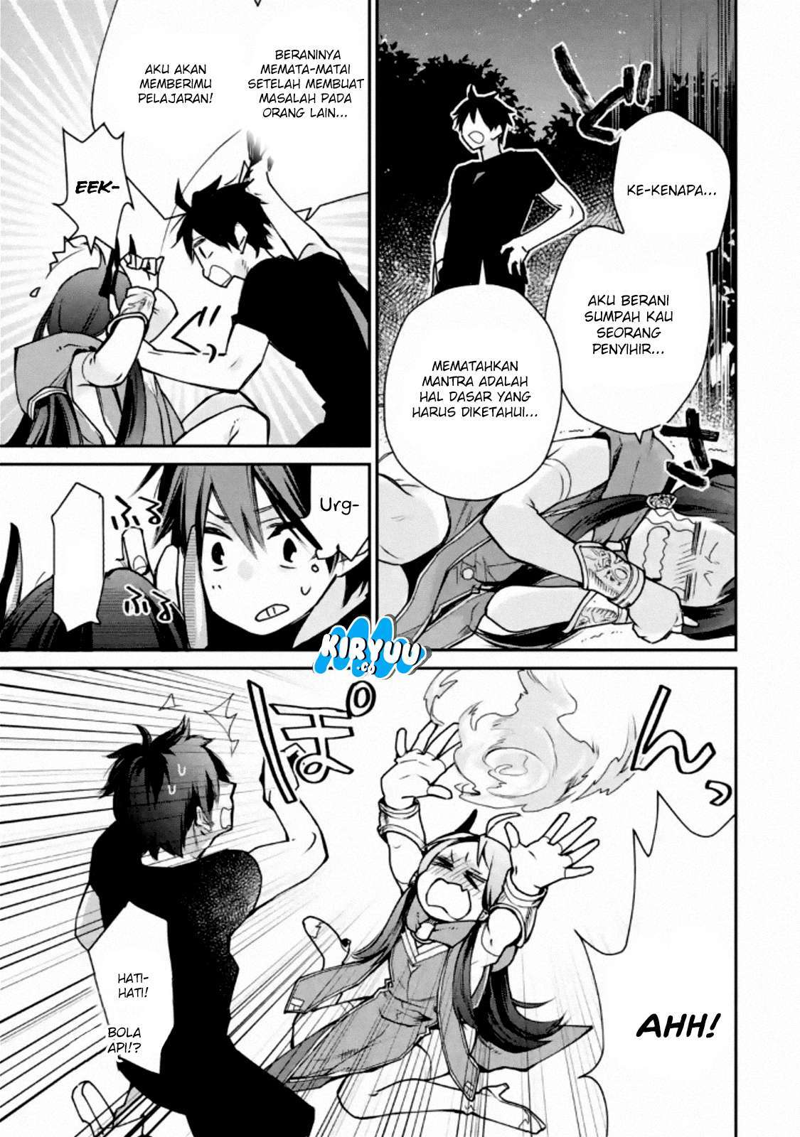 Saikyou no Madoshi. Hisa ni Ya wo Ukete Shimatta no de Inaka no Eihei ni Naru Chapter 4 - halaman 14