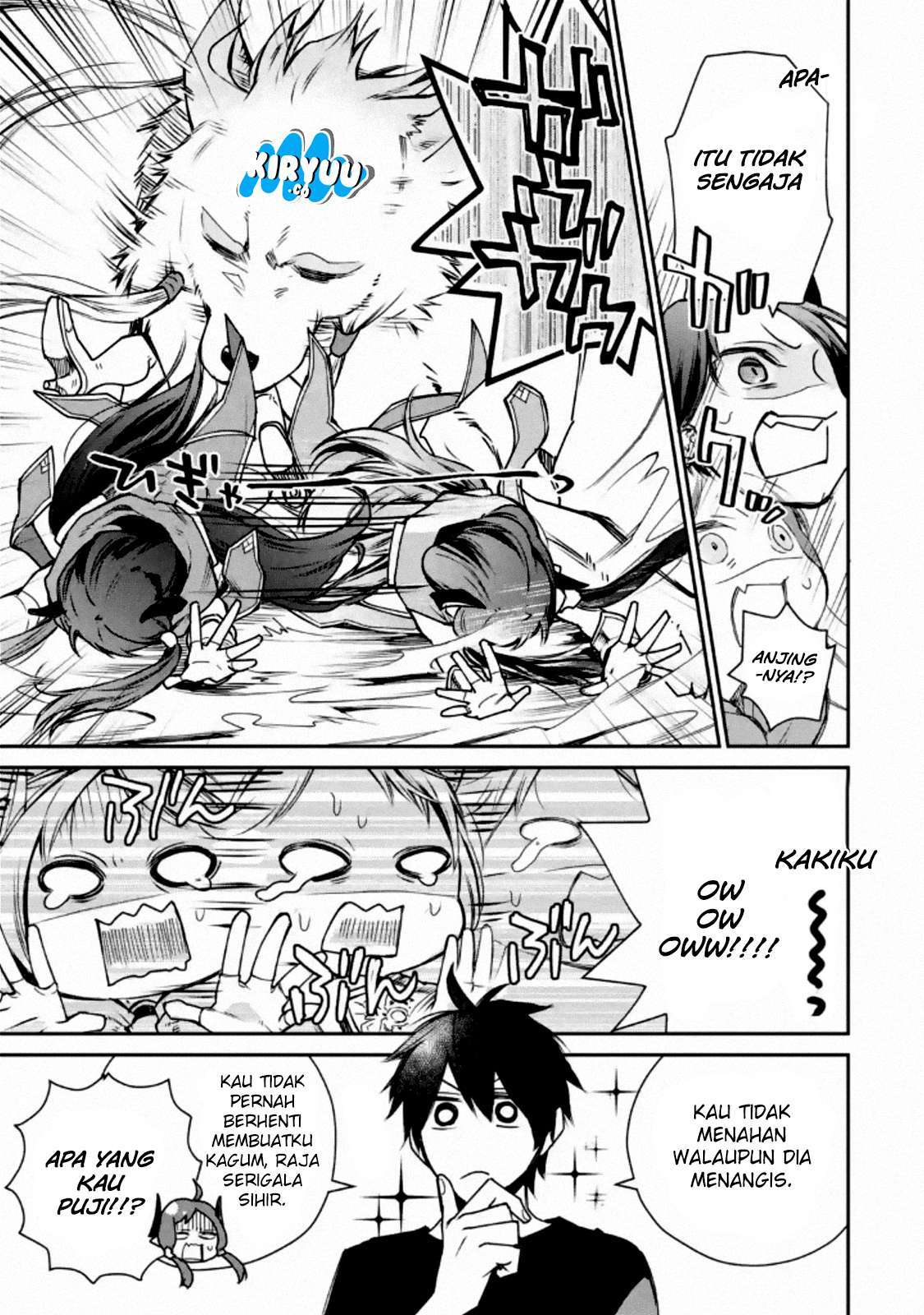 Saikyou no Madoshi. Hisa ni Ya wo Ukete Shimatta no de Inaka no Eihei ni Naru Chapter 4 - halaman 16