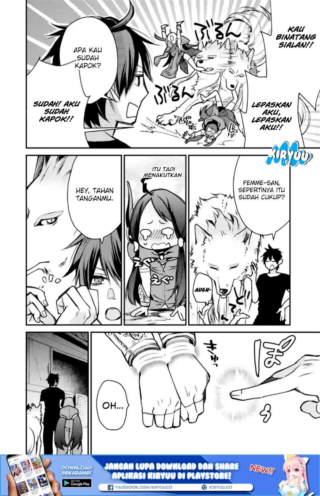 Saikyou no Madoshi. Hisa ni Ya wo Ukete Shimatta no de Inaka no Eihei ni Naru Chapter 4 - halaman 17