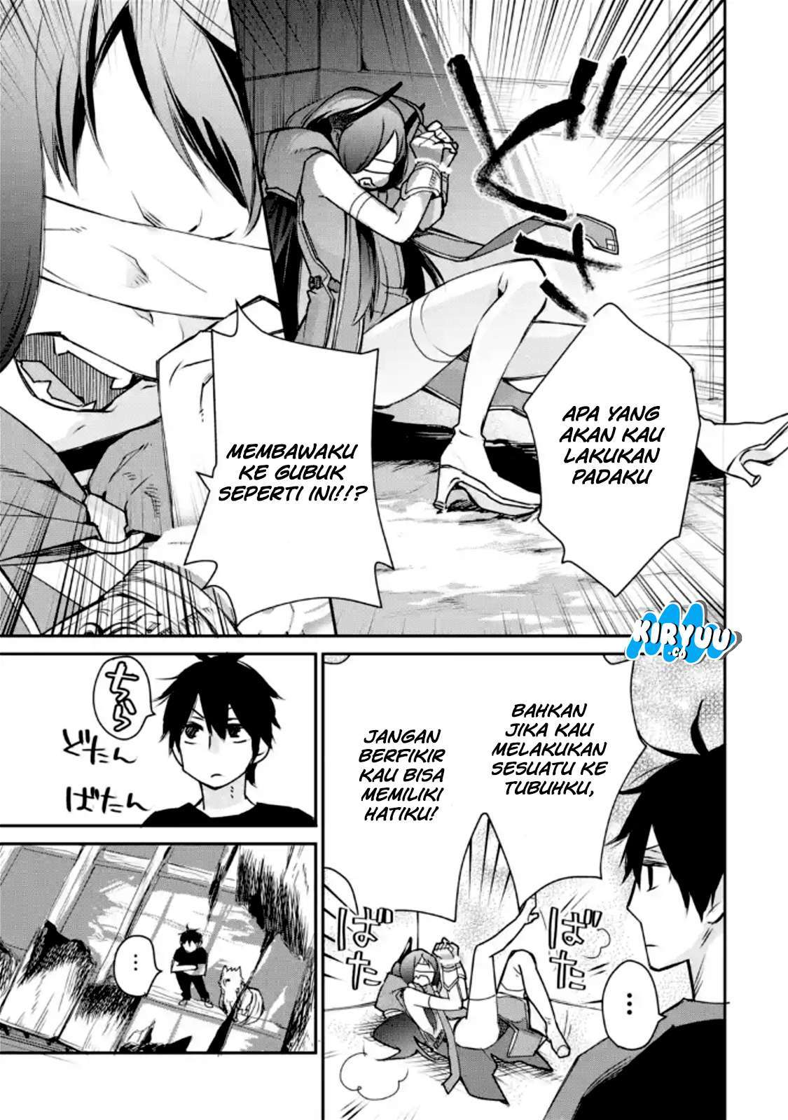 Saikyou no Madoshi. Hisa ni Ya wo Ukete Shimatta no de Inaka no Eihei ni Naru Chapter 4 - halaman 18