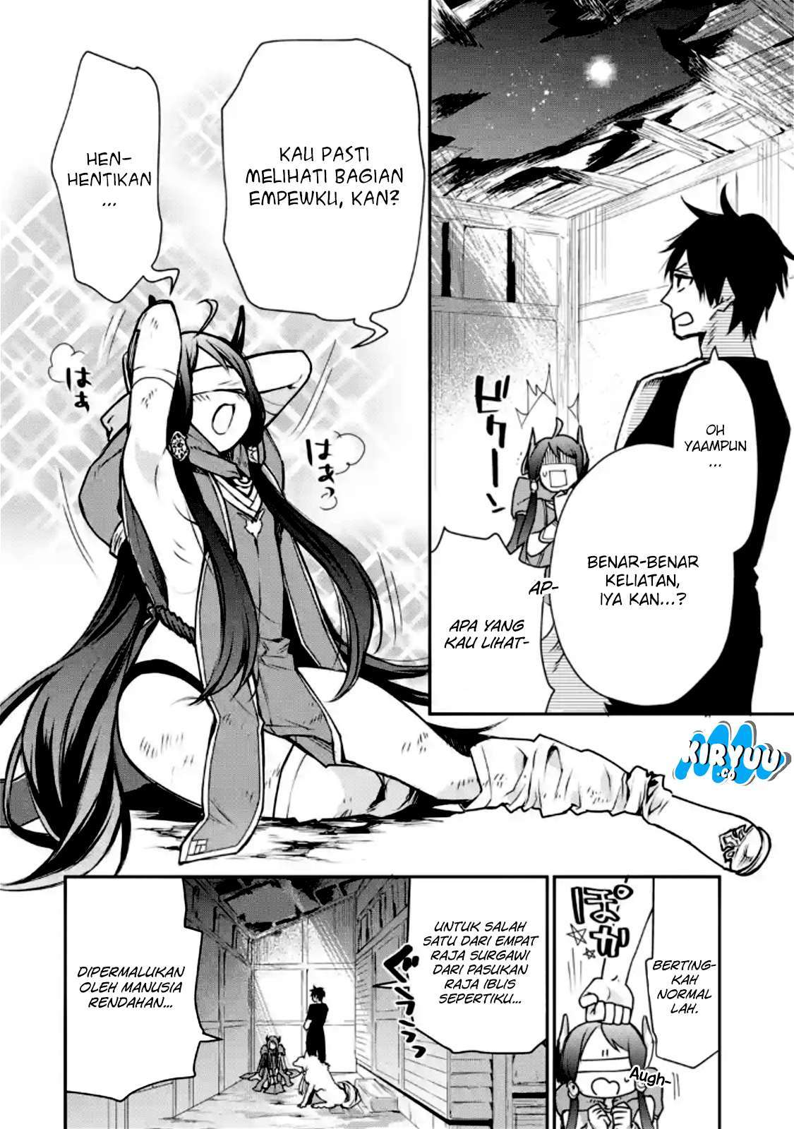Saikyou no Madoshi. Hisa ni Ya wo Ukete Shimatta no de Inaka no Eihei ni Naru Chapter 4 - halaman 19