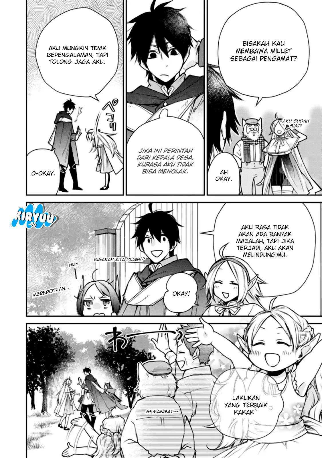Saikyou no Madoshi. Hisa ni Ya wo Ukete Shimatta no de Inaka no Eihei ni Naru Chapter 4 - halaman 31