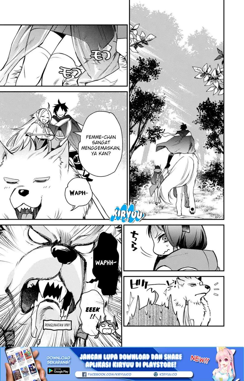 Saikyou no Madoshi. Hisa ni Ya wo Ukete Shimatta no de Inaka no Eihei ni Naru Chapter 4 - halaman 32
