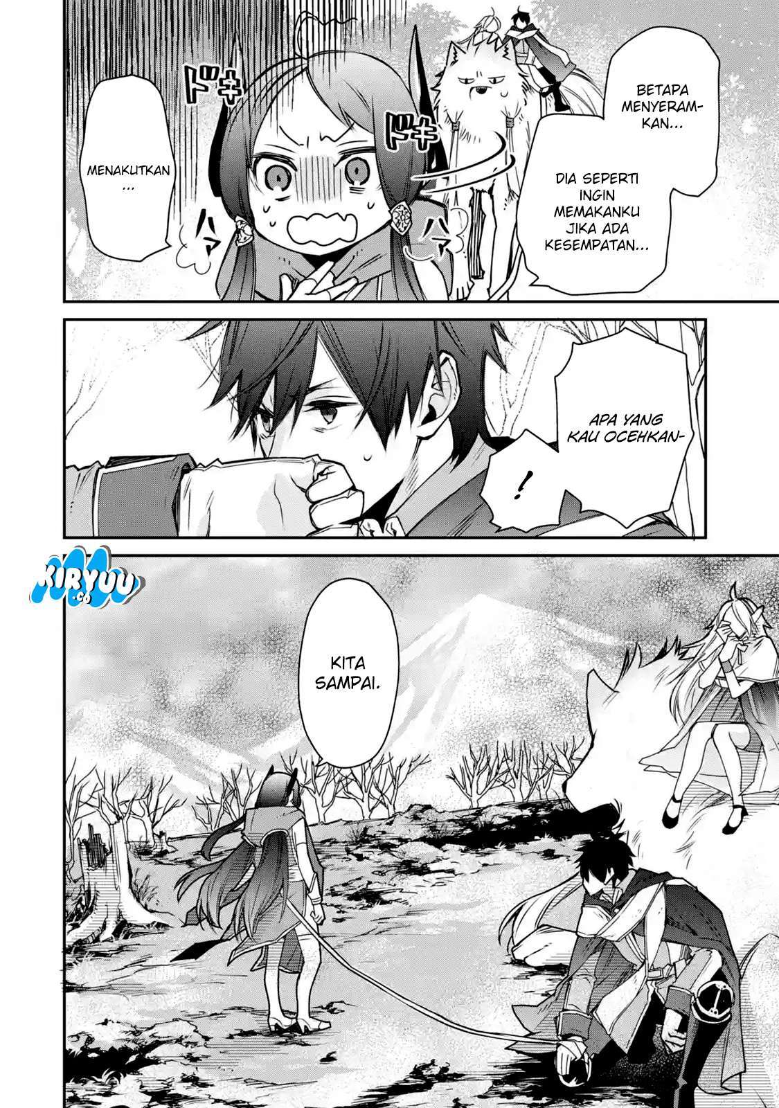 Saikyou no Madoshi. Hisa ni Ya wo Ukete Shimatta no de Inaka no Eihei ni Naru Chapter 4 - halaman 33