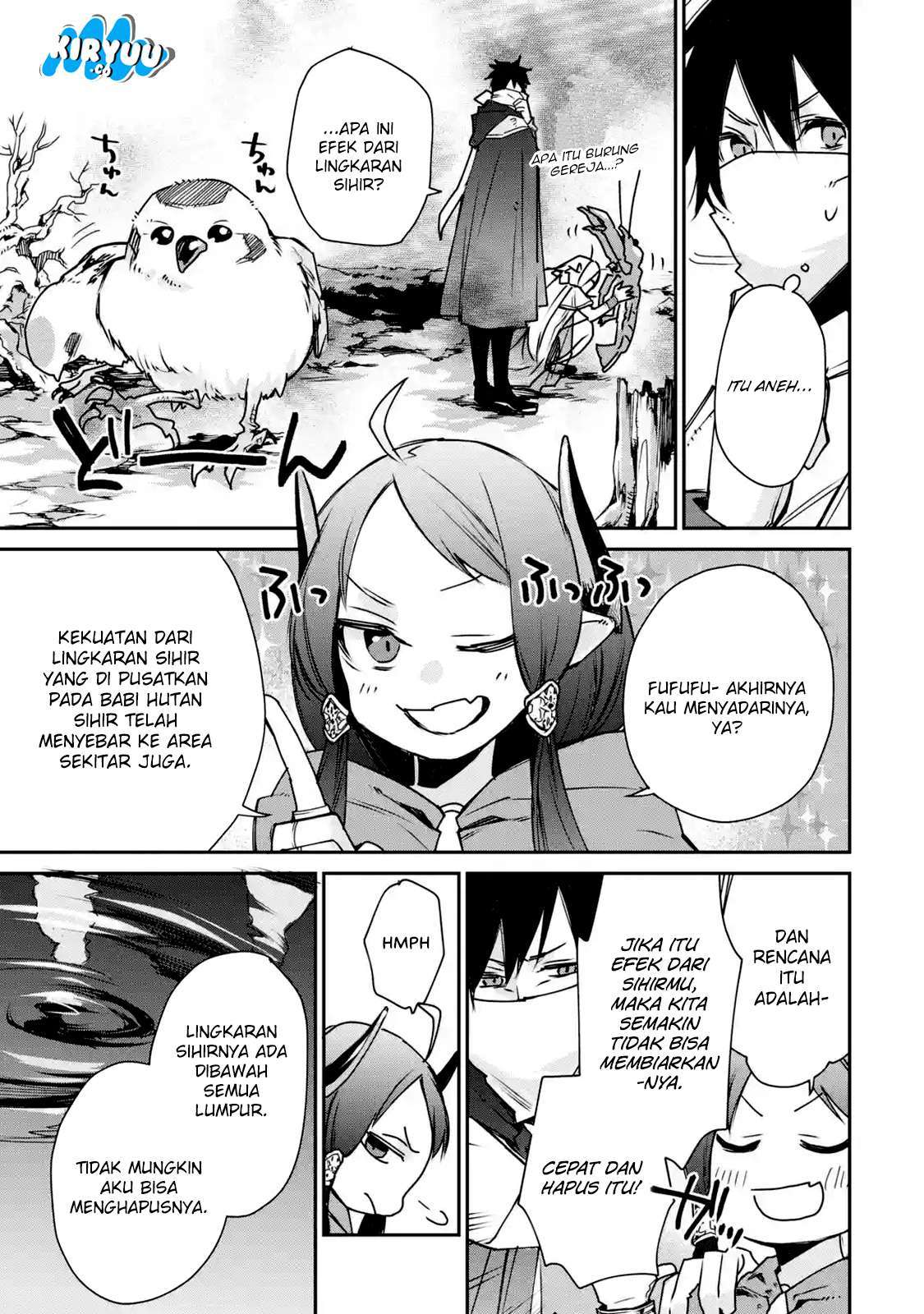 Saikyou no Madoshi. Hisa ni Ya wo Ukete Shimatta no de Inaka no Eihei ni Naru Chapter 4 - halaman 36