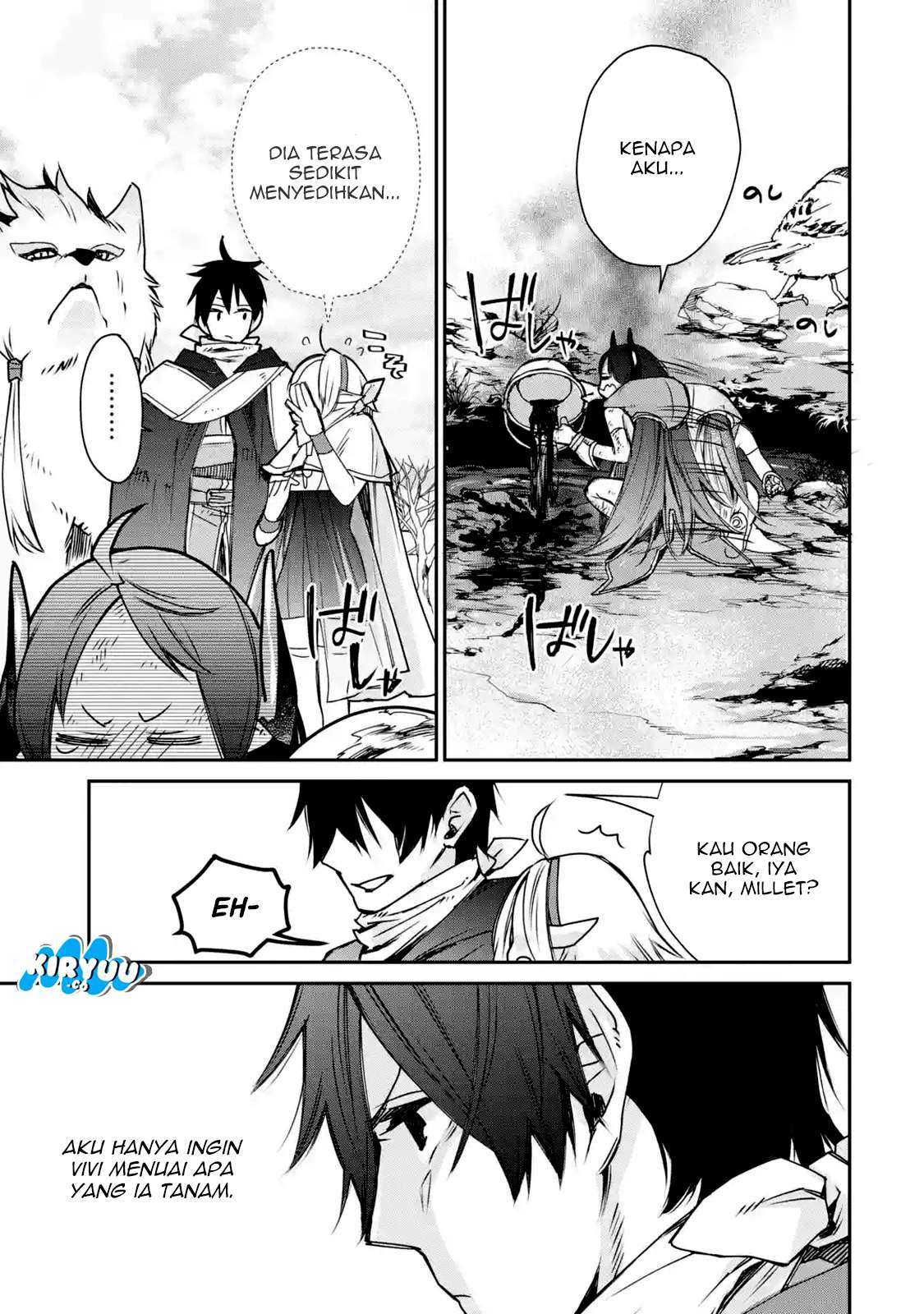Saikyou no Madoshi. Hisa ni Ya wo Ukete Shimatta no de Inaka no Eihei ni Naru Chapter 4 - halaman 38