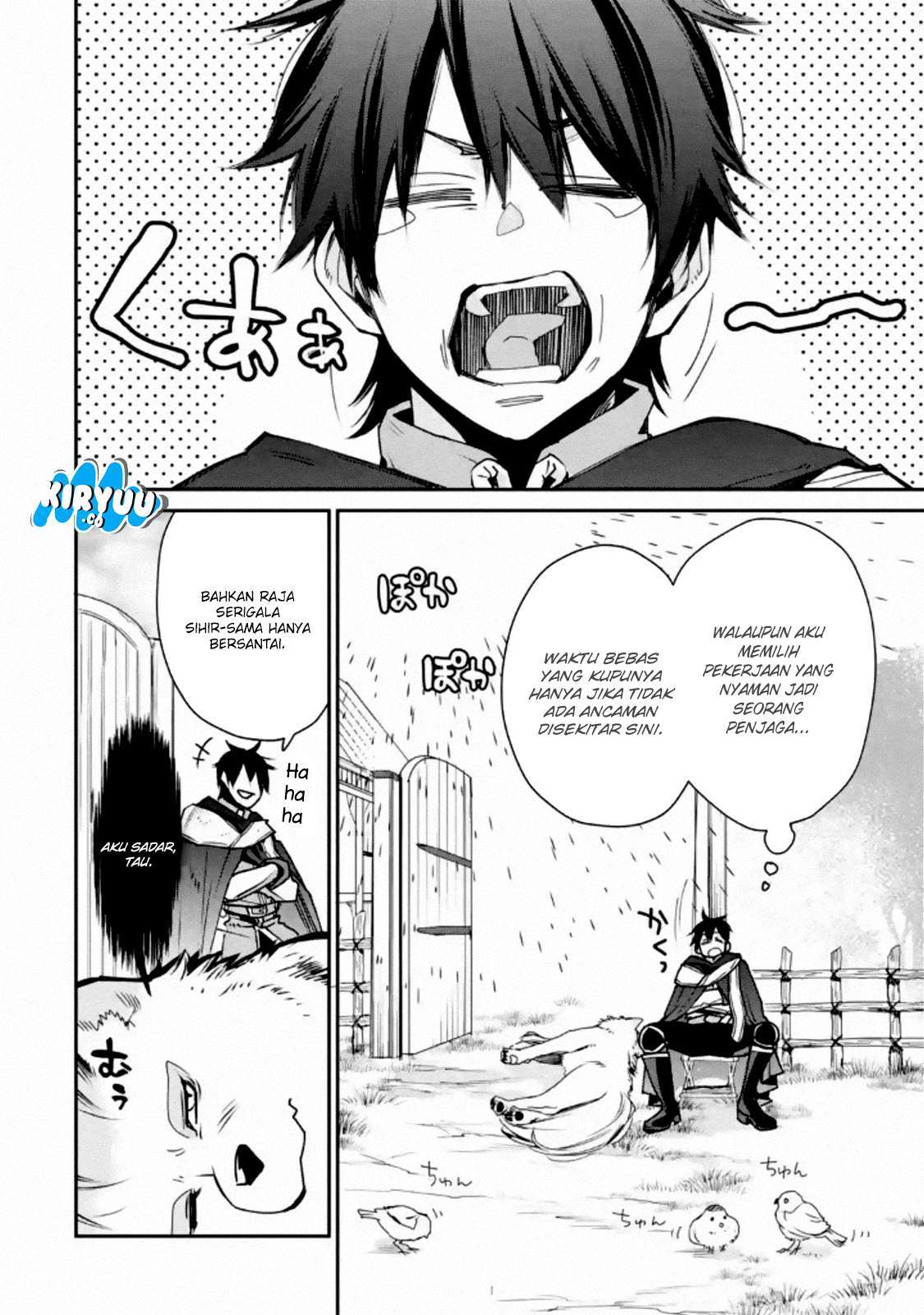 Saikyou no Madoshi. Hisa ni Ya wo Ukete Shimatta no de Inaka no Eihei ni Naru Chapter 4 - halaman 4