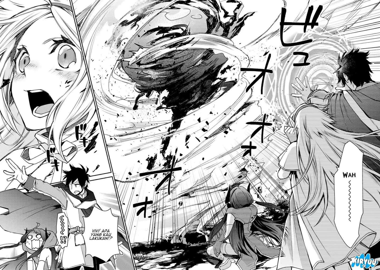Saikyou no Madoshi. Hisa ni Ya wo Ukete Shimatta no de Inaka no Eihei ni Naru Chapter 4 - halaman 41