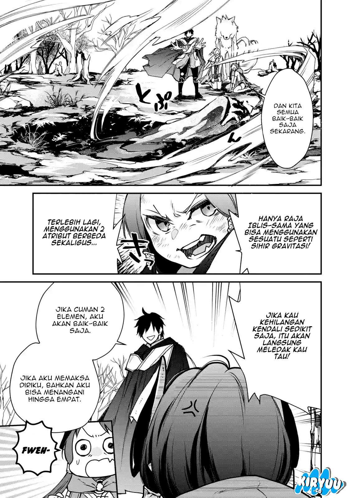 Saikyou no Madoshi. Hisa ni Ya wo Ukete Shimatta no de Inaka no Eihei ni Naru Chapter 4 - halaman 43