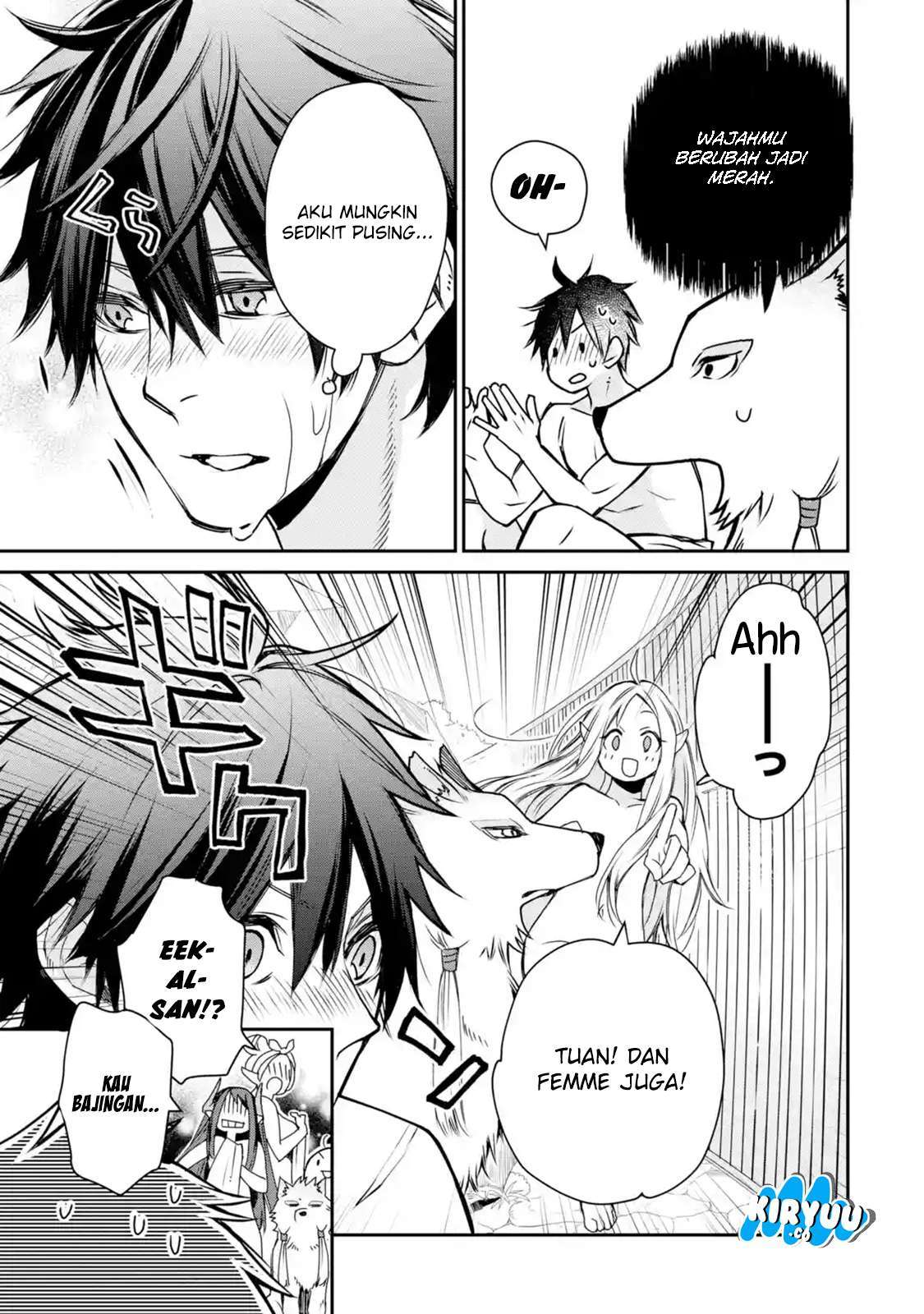 Saikyou no Madoshi. Hisa ni Ya wo Ukete Shimatta no de Inaka no Eihei ni Naru Chapter 5 - halaman 16