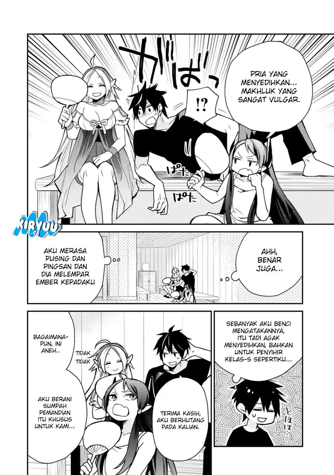 Saikyou no Madoshi. Hisa ni Ya wo Ukete Shimatta no de Inaka no Eihei ni Naru Chapter 5 - halaman 19