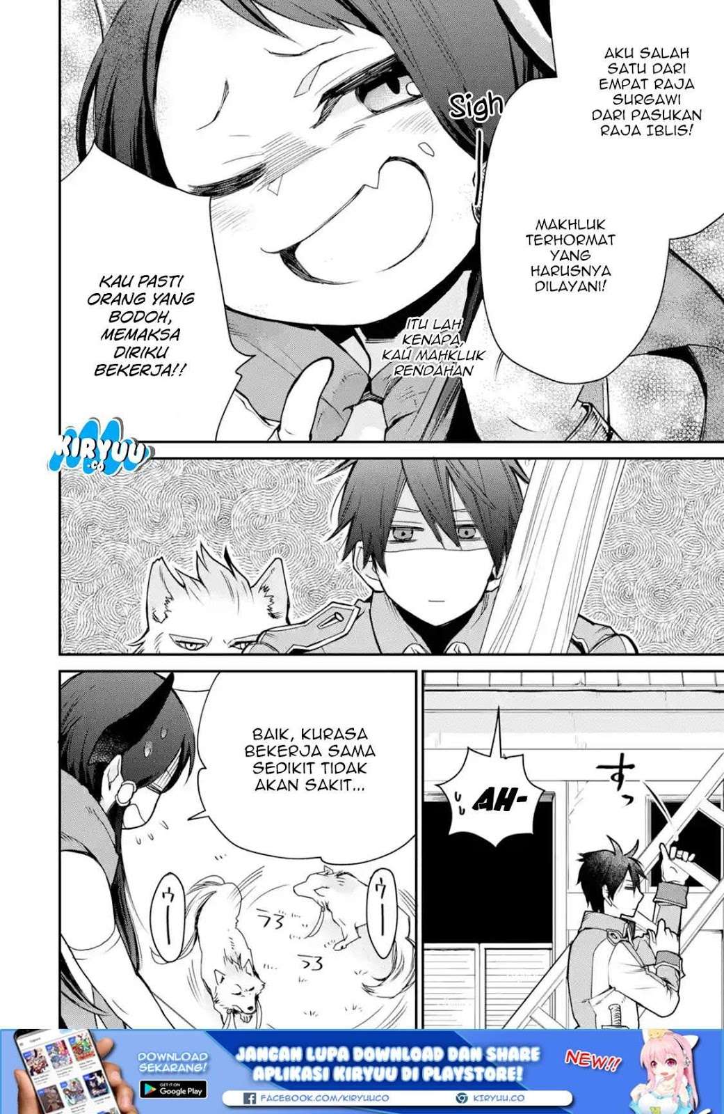 Saikyou no Madoshi. Hisa ni Ya wo Ukete Shimatta no de Inaka no Eihei ni Naru Chapter 6 - halaman 11
