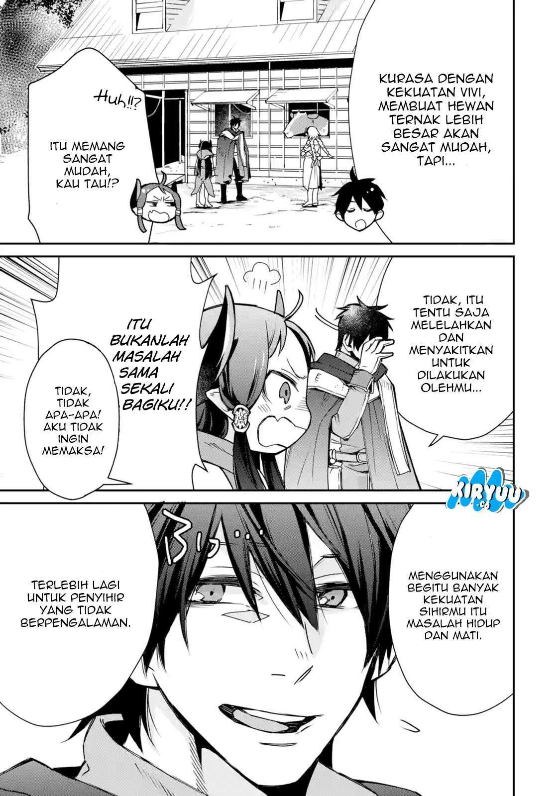 Saikyou no Madoshi. Hisa ni Ya wo Ukete Shimatta no de Inaka no Eihei ni Naru Chapter 6 - halaman 14