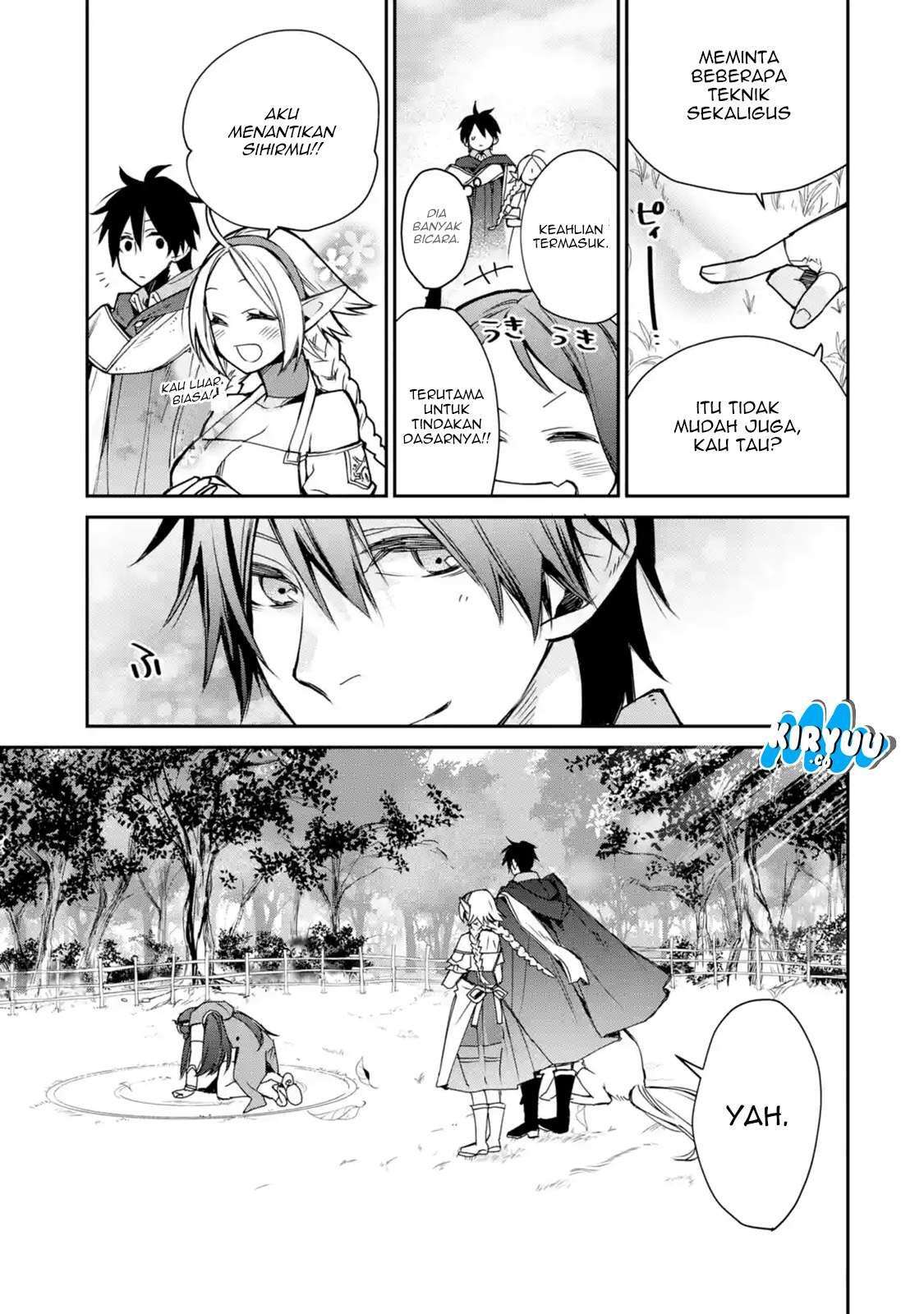 Saikyou no Madoshi. Hisa ni Ya wo Ukete Shimatta no de Inaka no Eihei ni Naru Chapter 6 - halaman 16