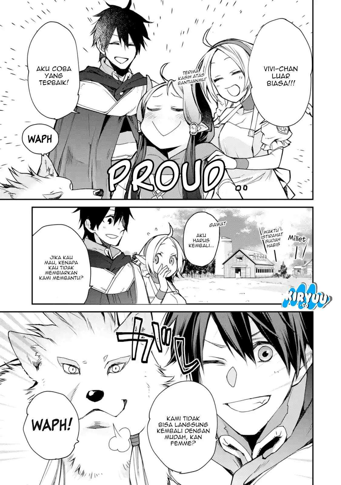 Saikyou no Madoshi. Hisa ni Ya wo Ukete Shimatta no de Inaka no Eihei ni Naru Chapter 6 - halaman 18