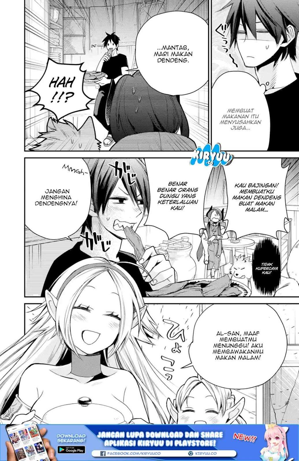 Saikyou no Madoshi. Hisa ni Ya wo Ukete Shimatta no de Inaka no Eihei ni Naru Chapter 6 - halaman 21