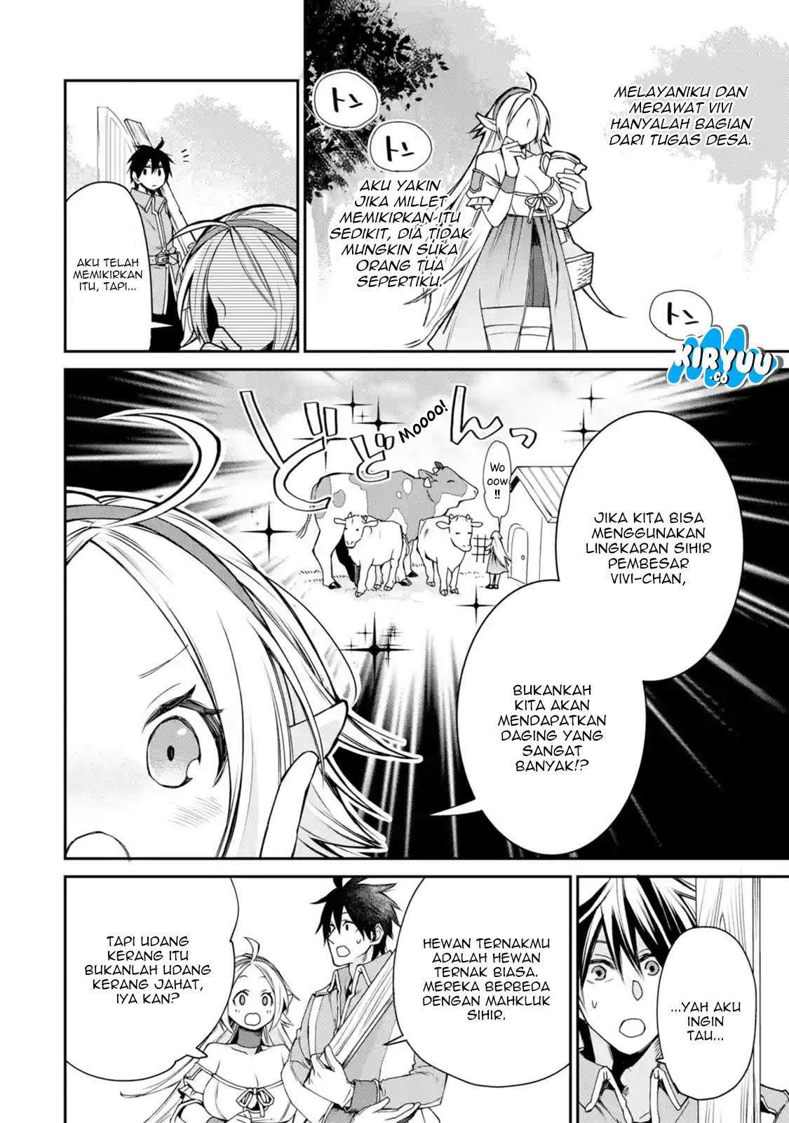 Saikyou no Madoshi. Hisa ni Ya wo Ukete Shimatta no de Inaka no Eihei ni Naru Chapter 6 - halaman 9