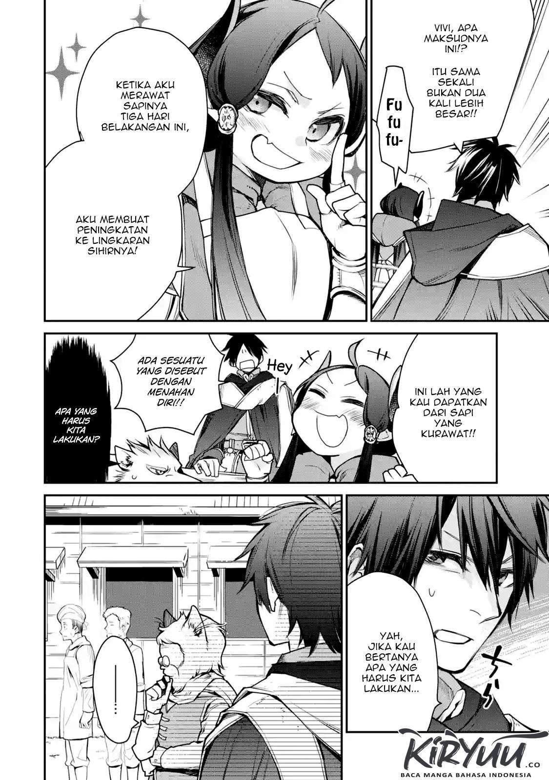 Saikyou no Madoshi. Hisa ni Ya wo Ukete Shimatta no de Inaka no Eihei ni Naru Chapter 7.1 - halaman 10