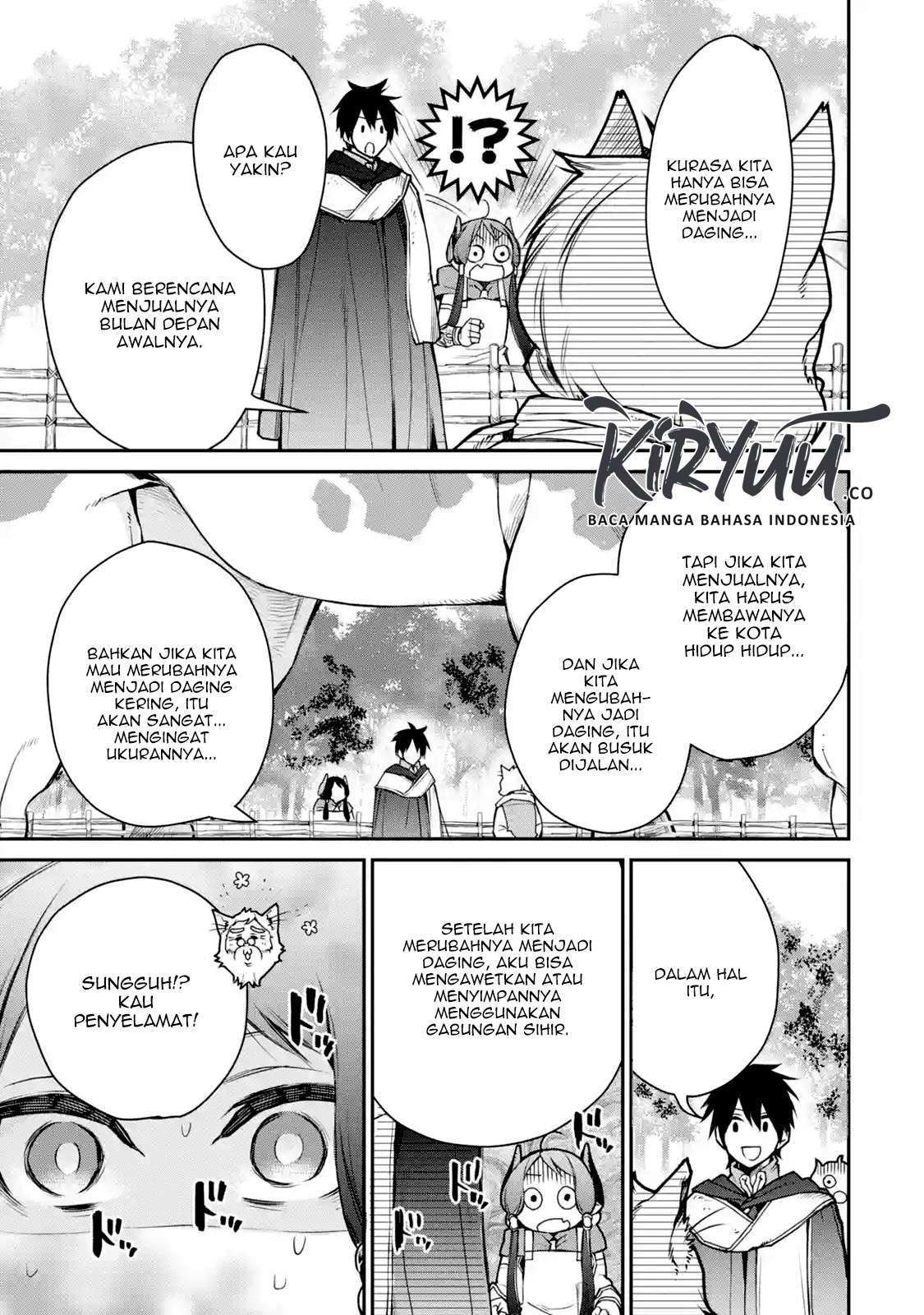 Saikyou no Madoshi. Hisa ni Ya wo Ukete Shimatta no de Inaka no Eihei ni Naru Chapter 7.1 - halaman 11
