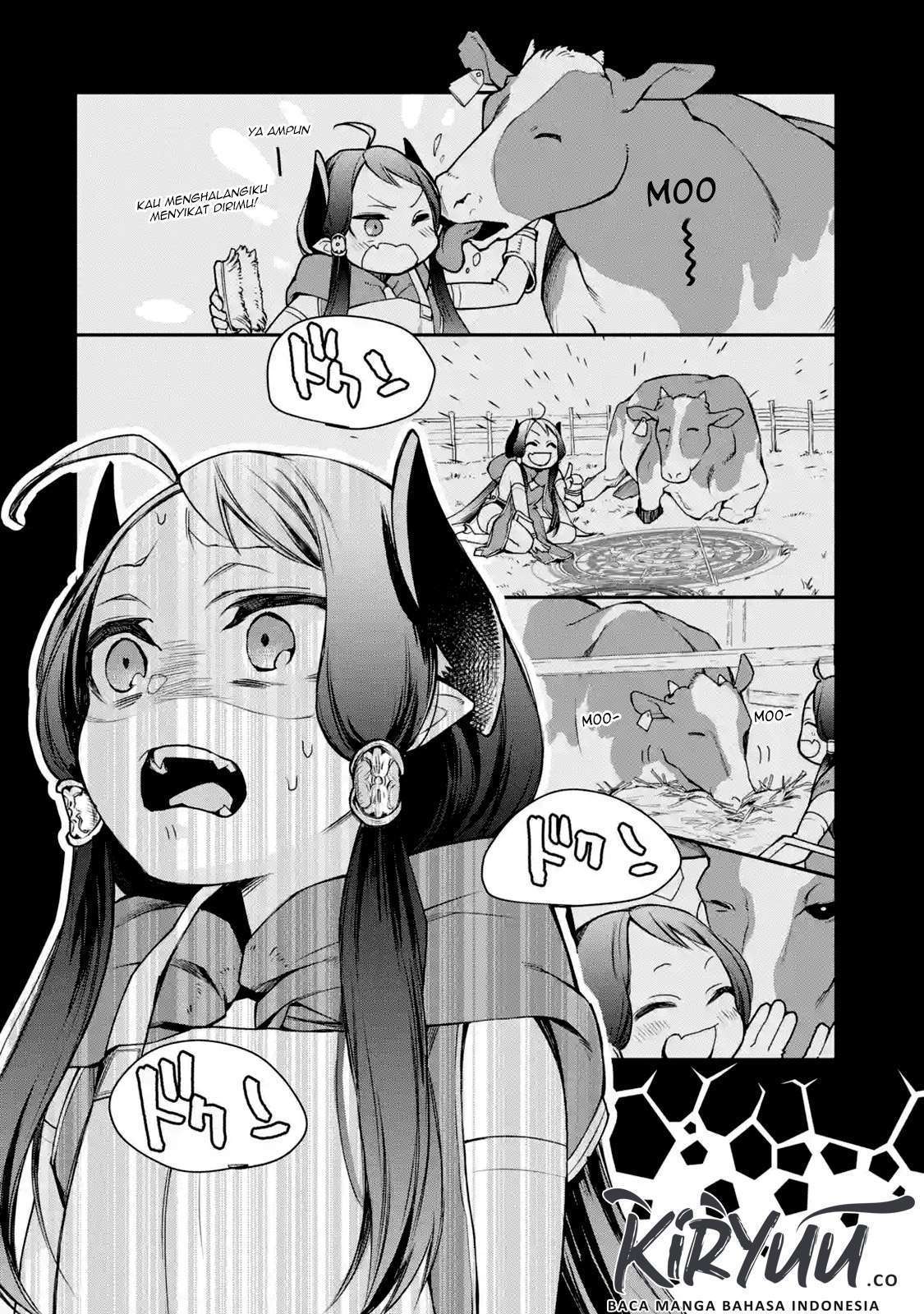 Saikyou no Madoshi. Hisa ni Ya wo Ukete Shimatta no de Inaka no Eihei ni Naru Chapter 7.1 - halaman 12