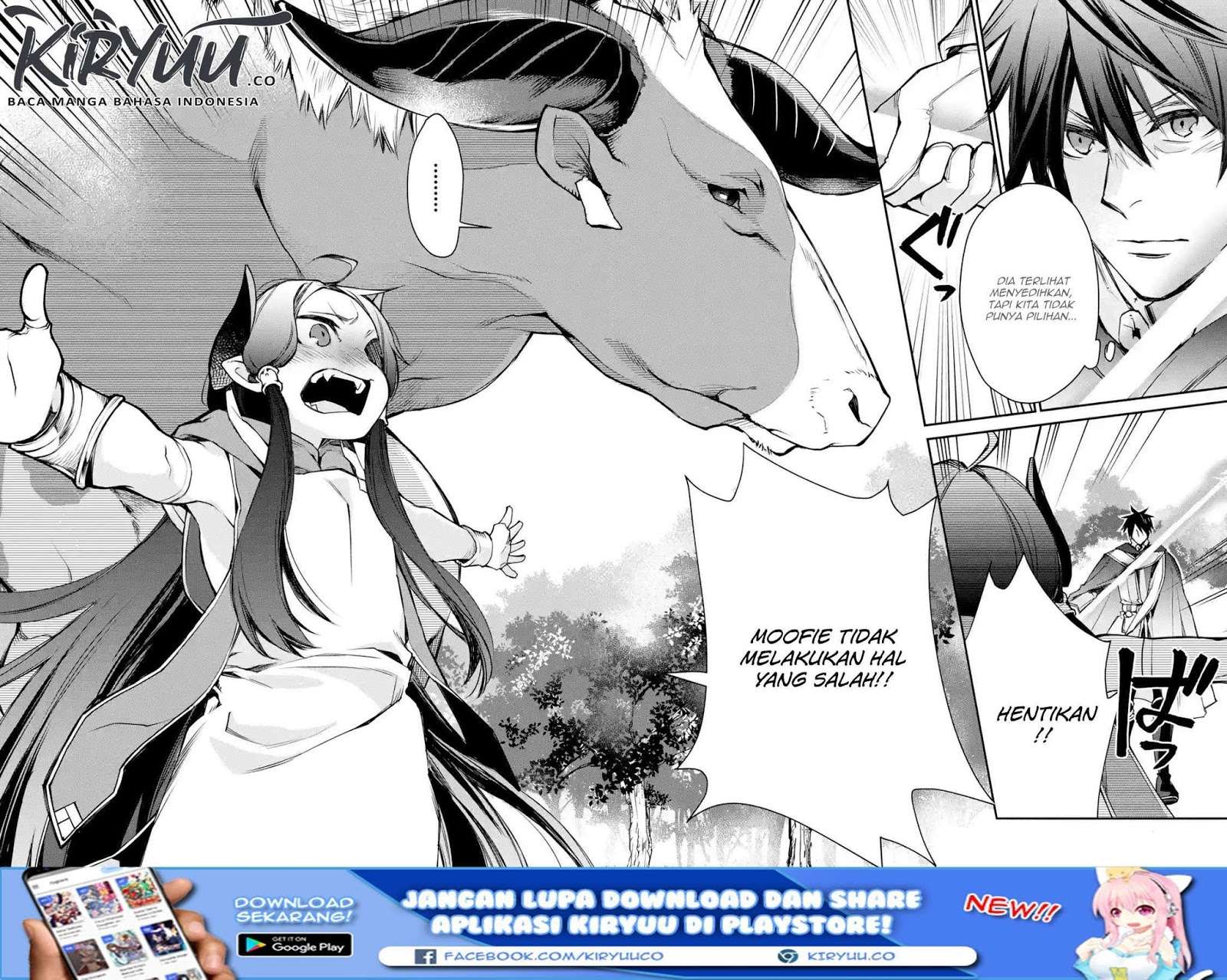 Saikyou no Madoshi. Hisa ni Ya wo Ukete Shimatta no de Inaka no Eihei ni Naru Chapter 7.1 - halaman 14