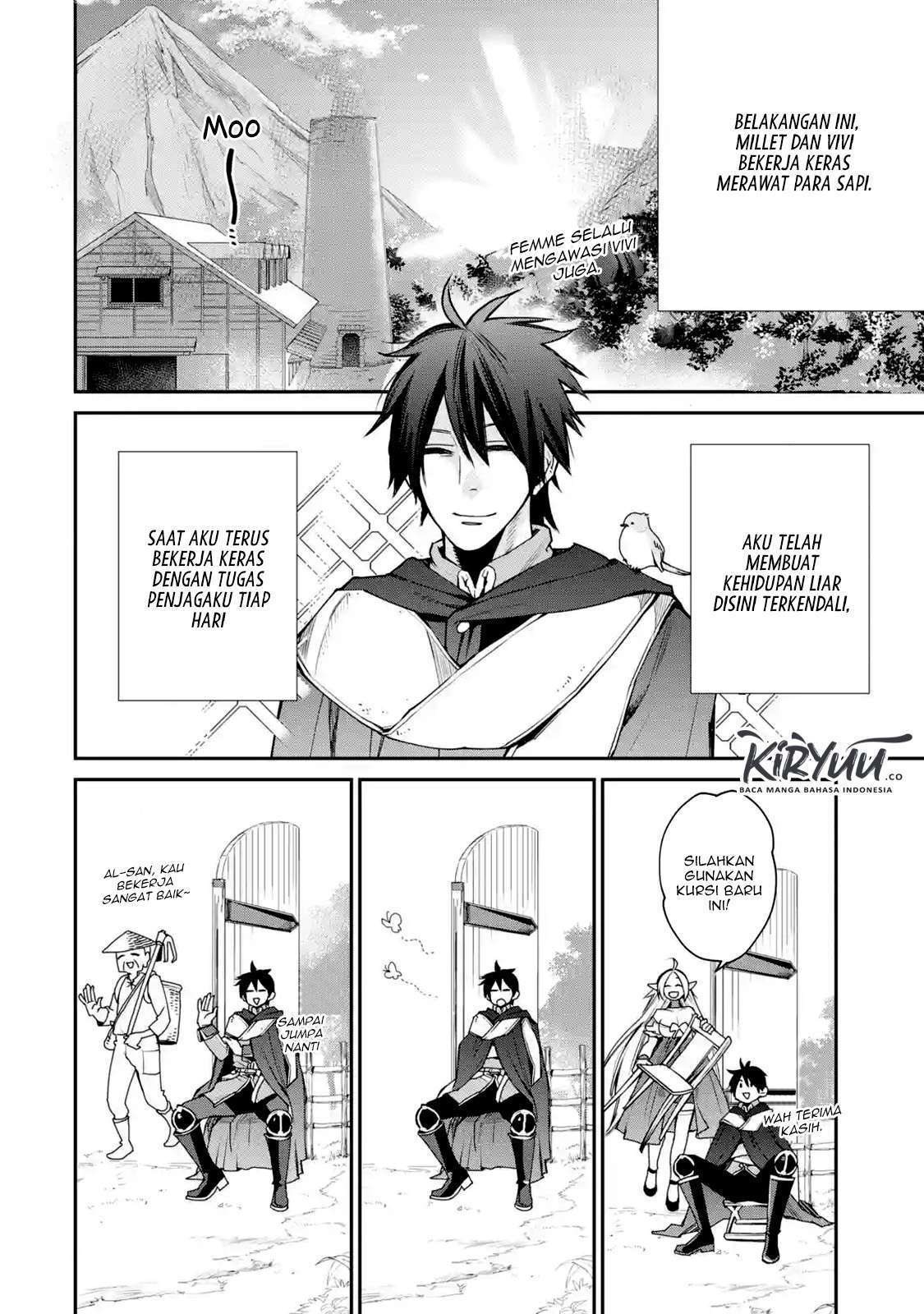 Saikyou no Madoshi. Hisa ni Ya wo Ukete Shimatta no de Inaka no Eihei ni Naru Chapter 7.1 - halaman 4