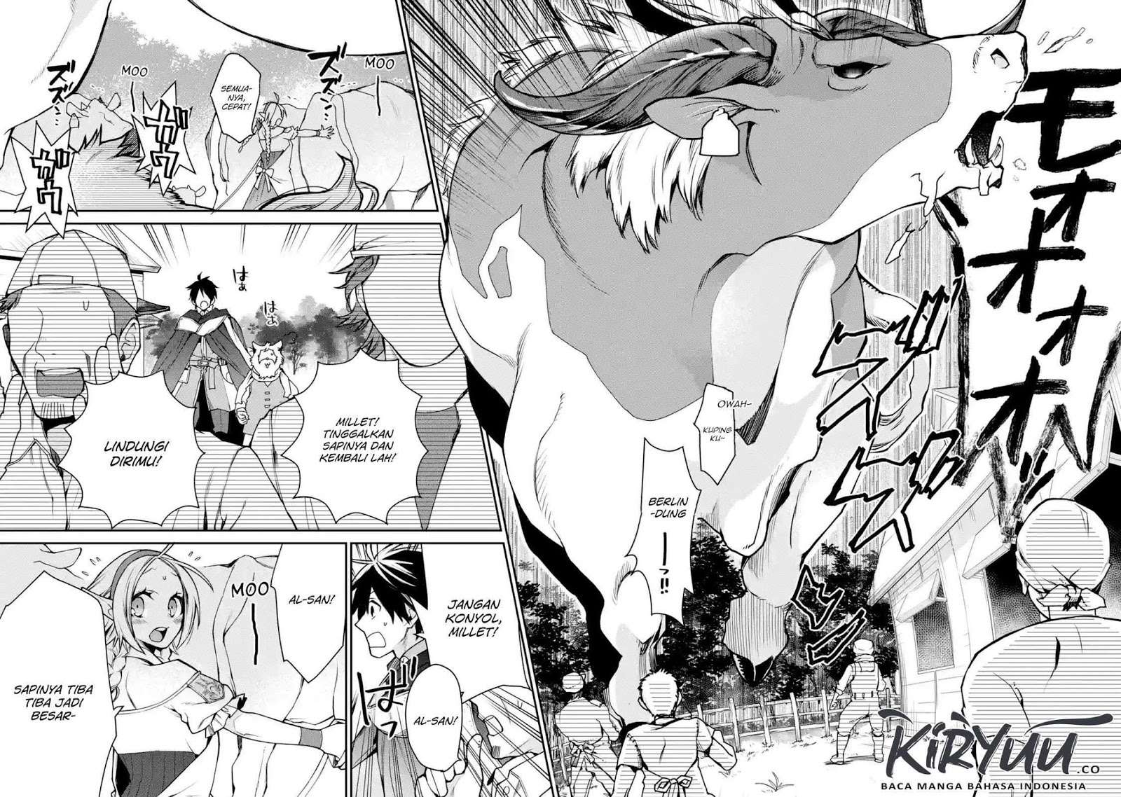 Saikyou no Madoshi. Hisa ni Ya wo Ukete Shimatta no de Inaka no Eihei ni Naru Chapter 7.1 - halaman 9