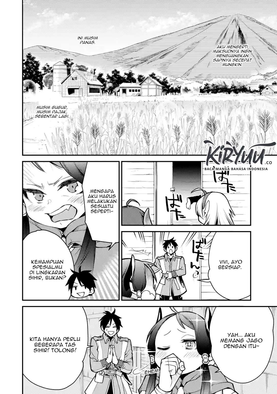 Saikyou no Madoshi. Hisa ni Ya wo Ukete Shimatta no de Inaka no Eihei ni Naru Chapter 7.3 - halaman 10