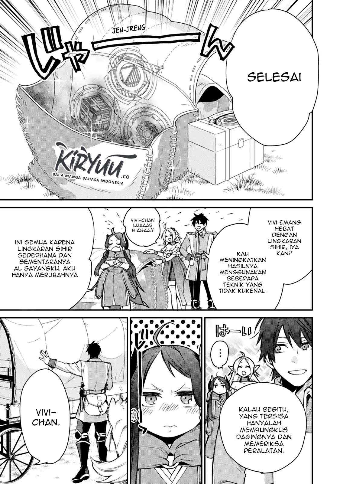 Saikyou no Madoshi. Hisa ni Ya wo Ukete Shimatta no de Inaka no Eihei ni Naru Chapter 7.3 - halaman 13
