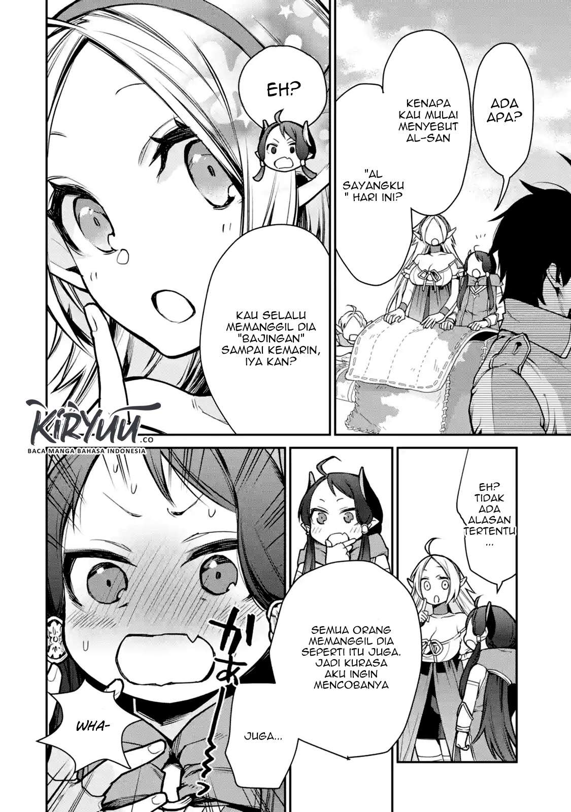 Saikyou no Madoshi. Hisa ni Ya wo Ukete Shimatta no de Inaka no Eihei ni Naru Chapter 7.3 - halaman 14