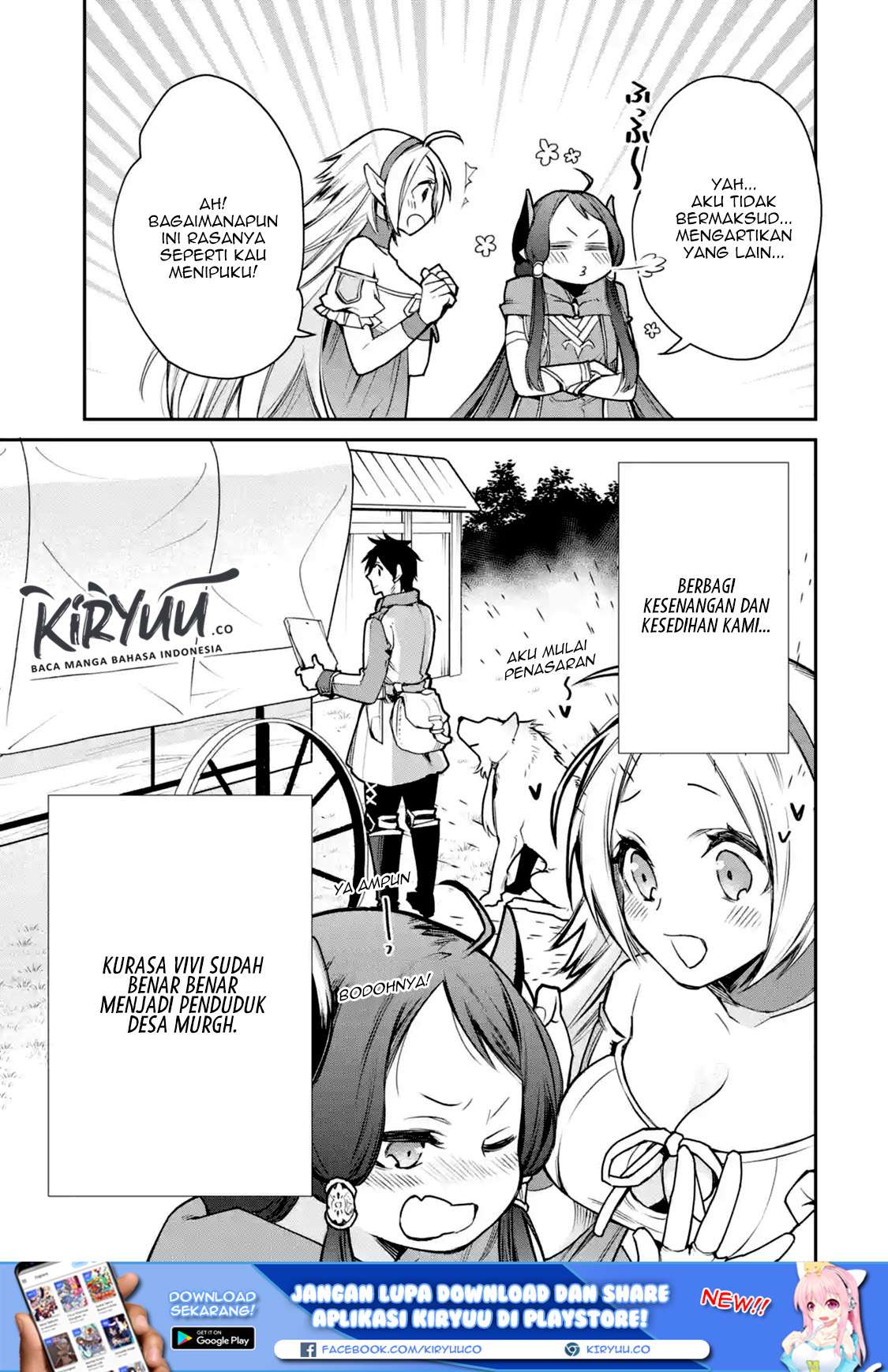 Saikyou no Madoshi. Hisa ni Ya wo Ukete Shimatta no de Inaka no Eihei ni Naru Chapter 7.3 - halaman 15
