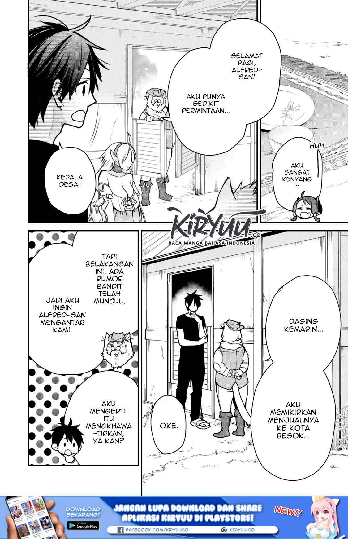 Saikyou no Madoshi. Hisa ni Ya wo Ukete Shimatta no de Inaka no Eihei ni Naru Chapter 7.3 - halaman 8