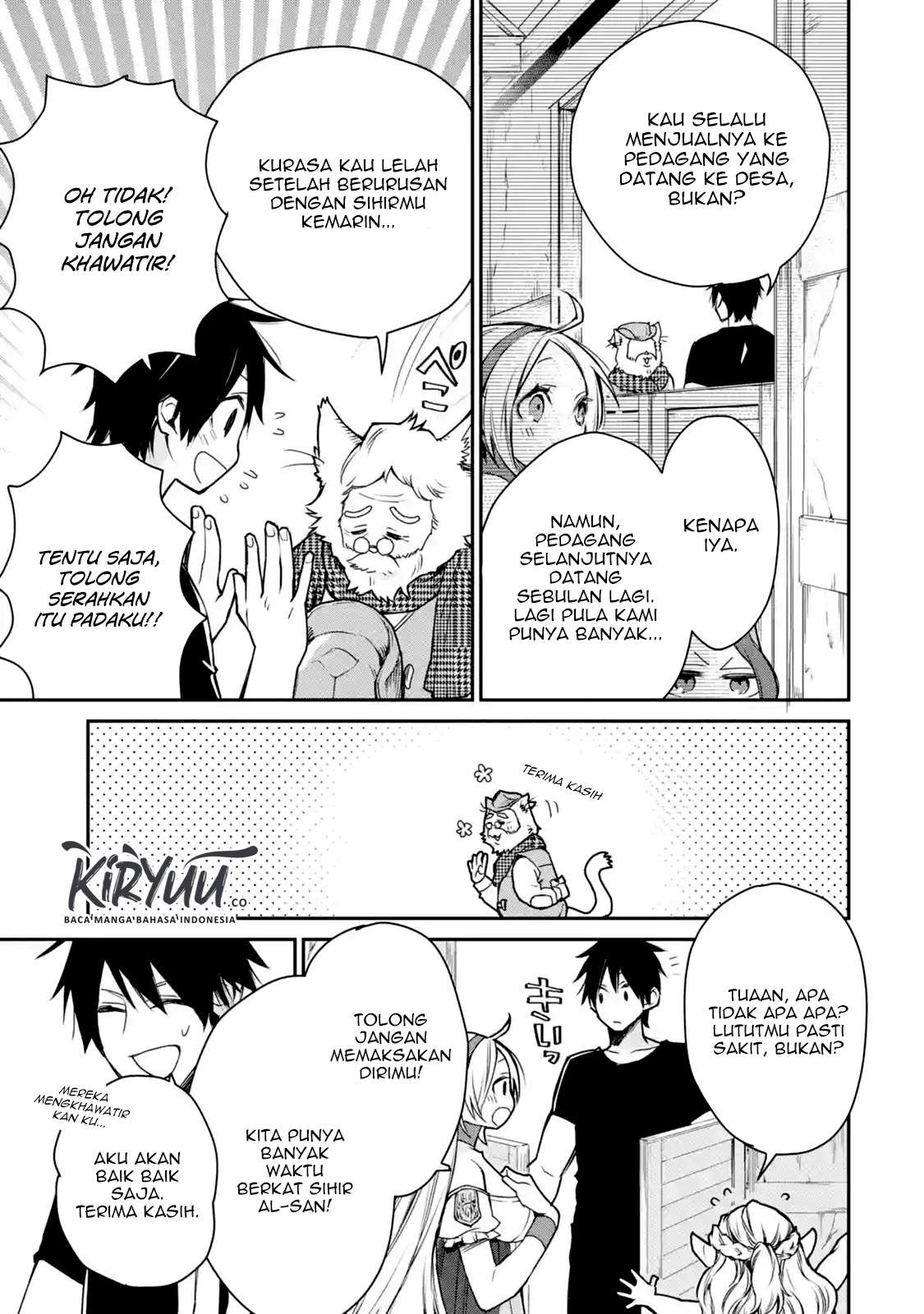 Saikyou no Madoshi. Hisa ni Ya wo Ukete Shimatta no de Inaka no Eihei ni Naru Chapter 7.3 - halaman 9