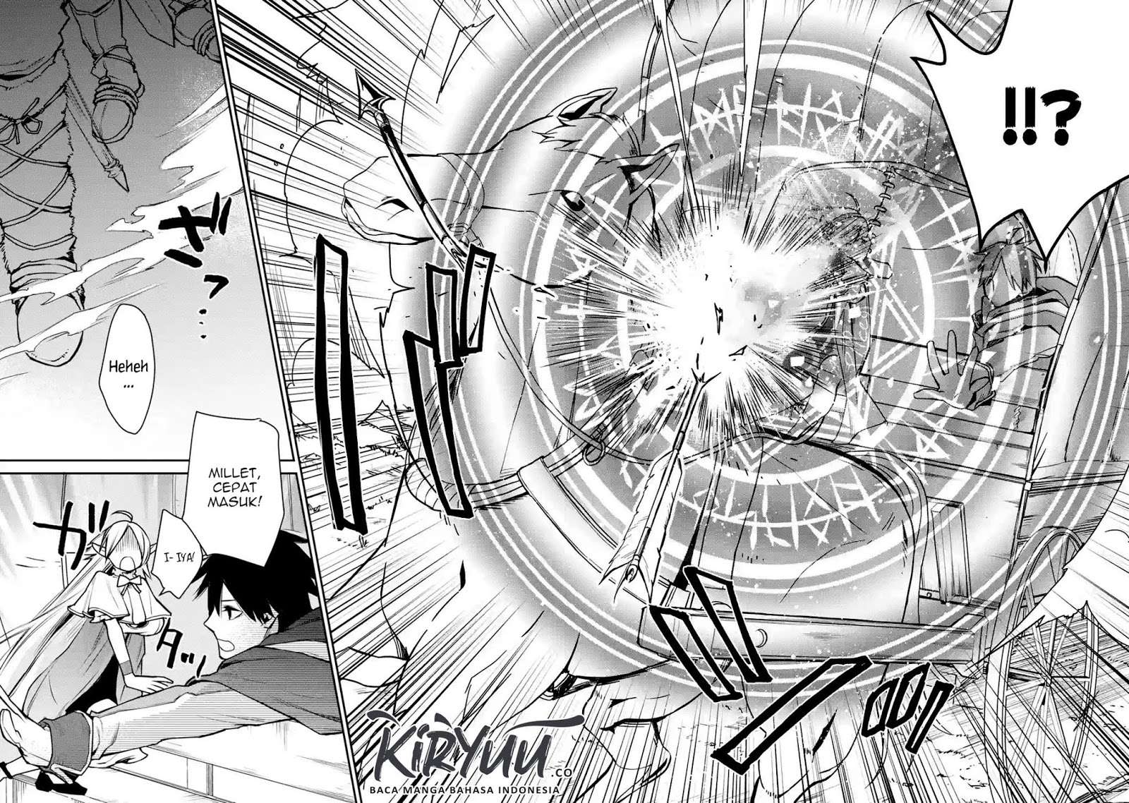 Saikyou no Madoshi. Hisa ni Ya wo Ukete Shimatta no de Inaka no Eihei ni Naru Chapter 8.1 - halaman 10