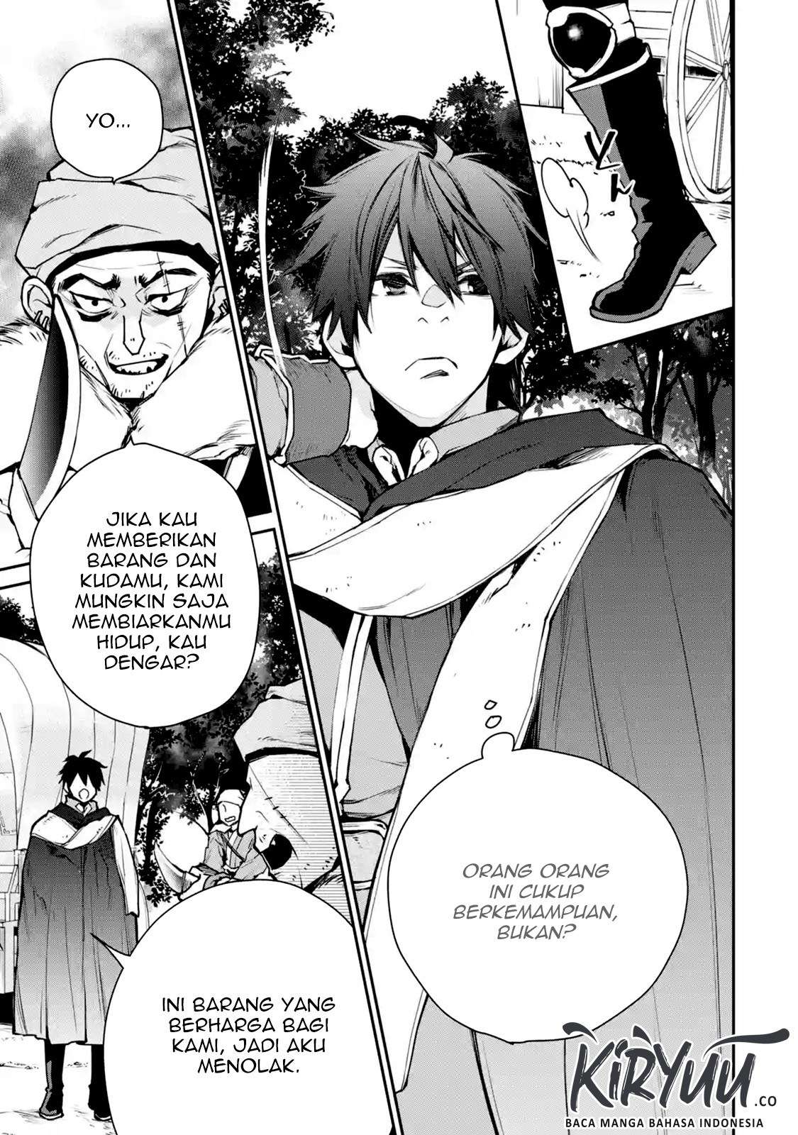 Saikyou no Madoshi. Hisa ni Ya wo Ukete Shimatta no de Inaka no Eihei ni Naru Chapter 8.1 - halaman 12