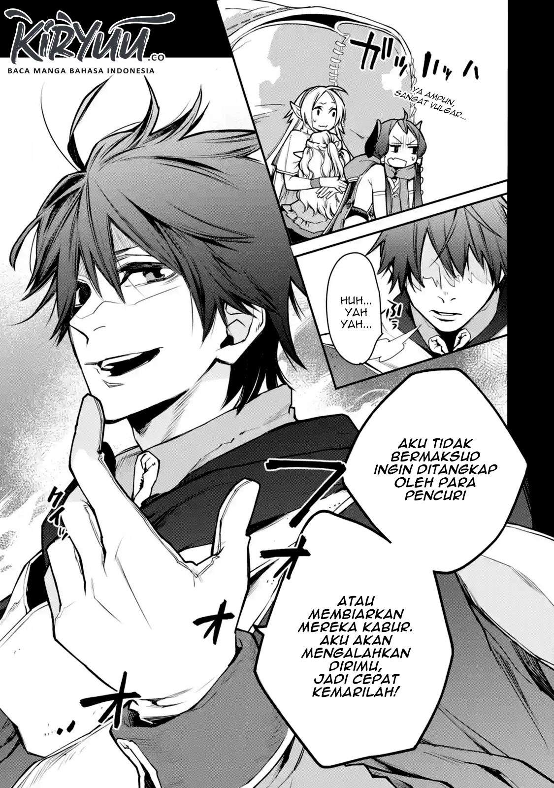 Saikyou no Madoshi. Hisa ni Ya wo Ukete Shimatta no de Inaka no Eihei ni Naru Chapter 8.1 - halaman 14